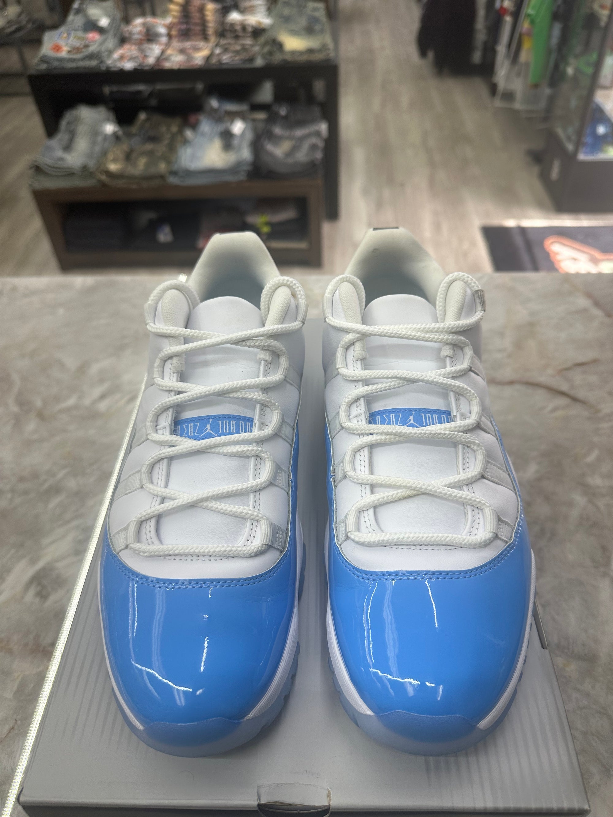 Air Jordan 11 Retro Low "University Blue" *Size 11 Preowned* FV5104-100