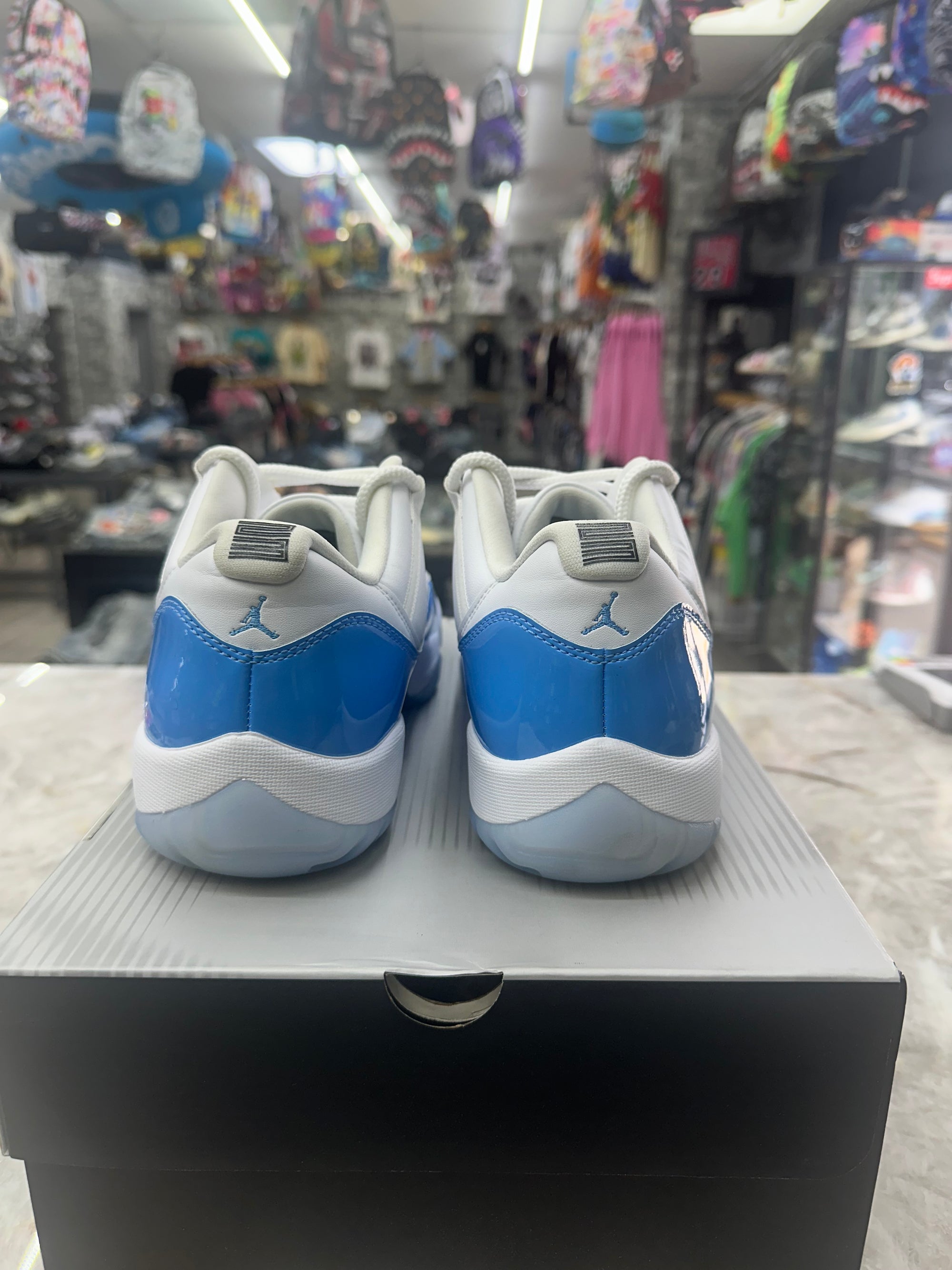 Air Jordan 11 Retro Low "University Blue" *Size 11 Preowned* FV5104-100