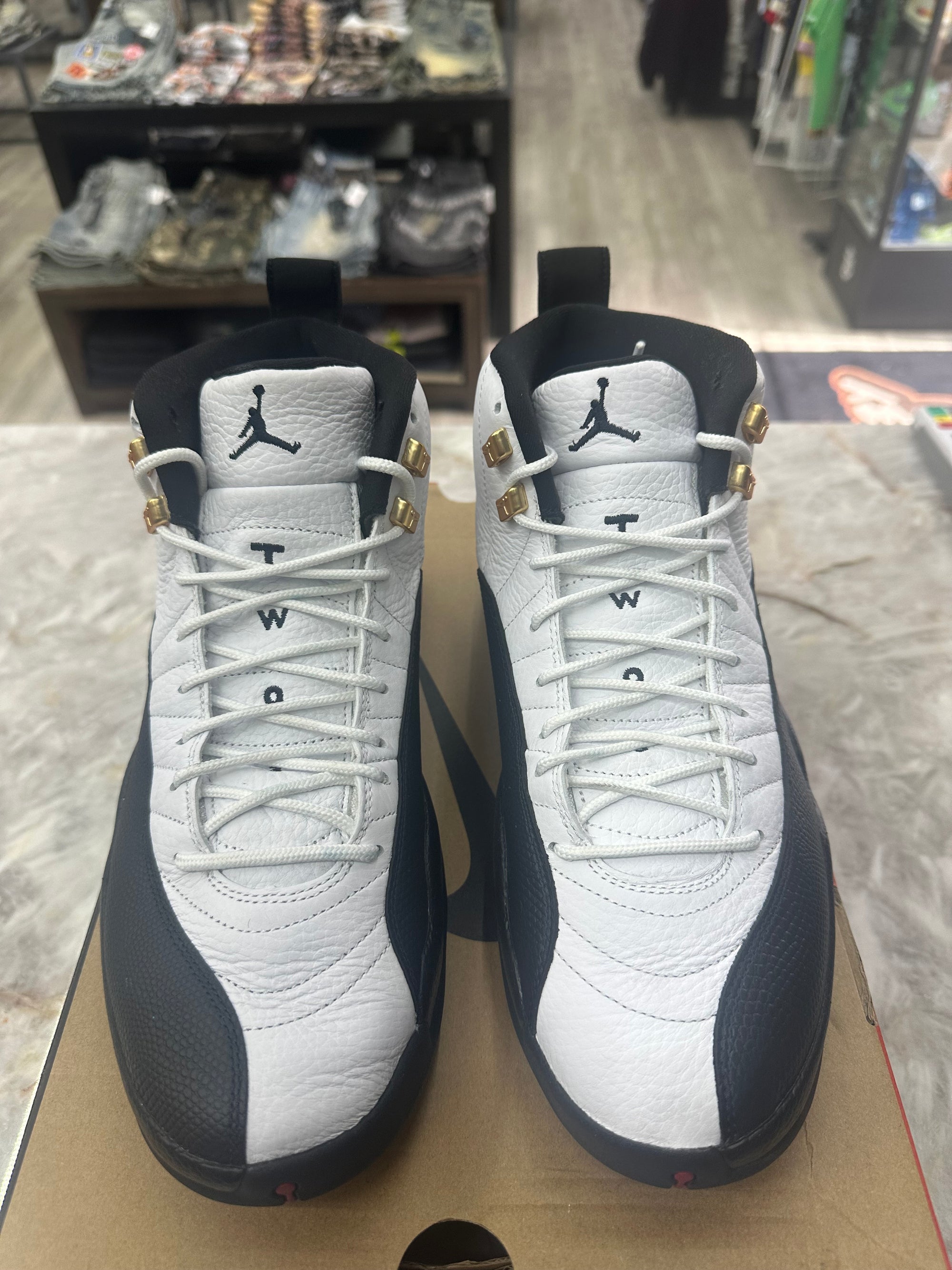Air Jordan 12 Retro "Taxi" *Size 12 Preowned* CT8013-117