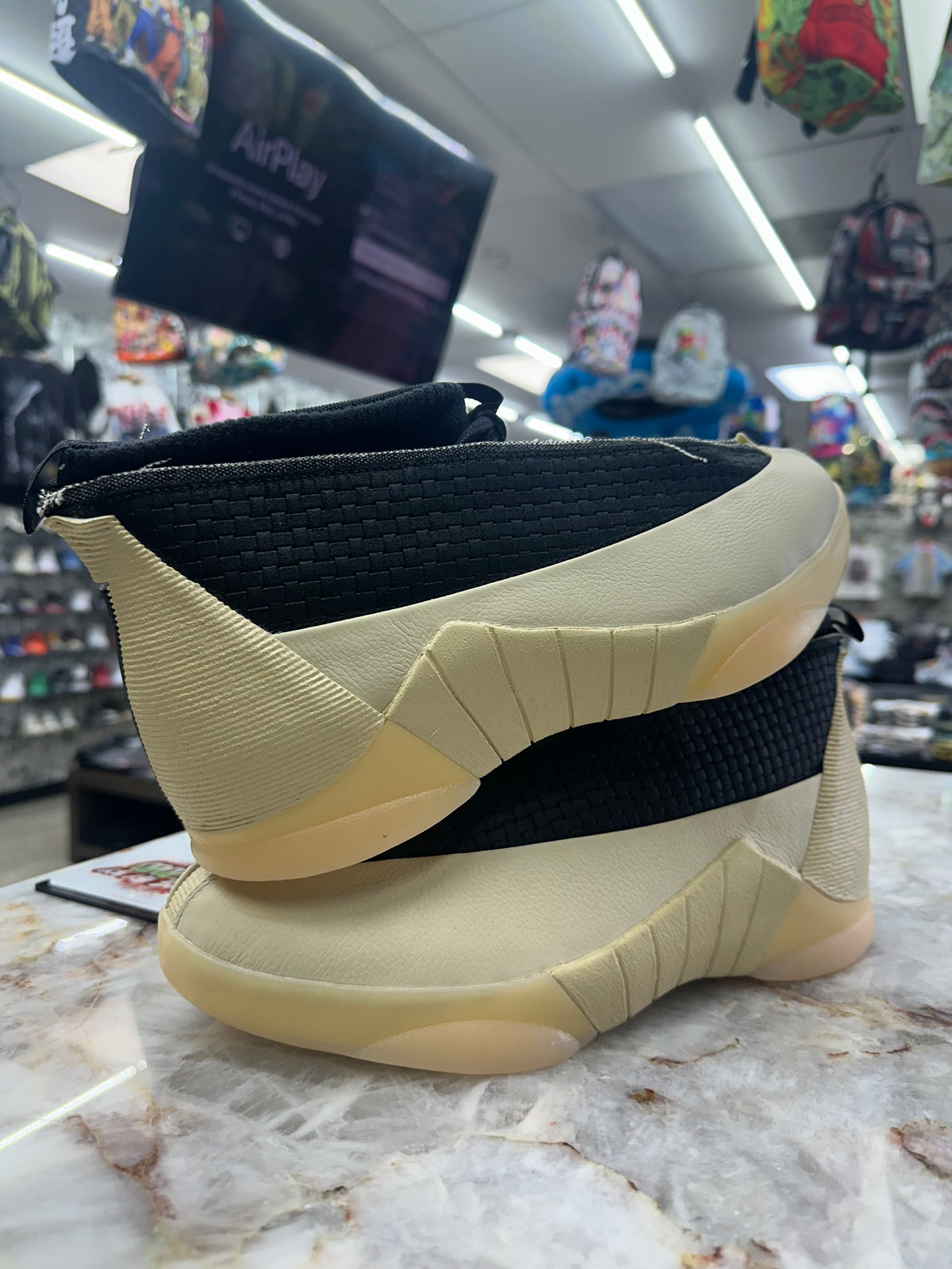 Air Jordan 15-23RE “Black Muslin” IV7637-100
