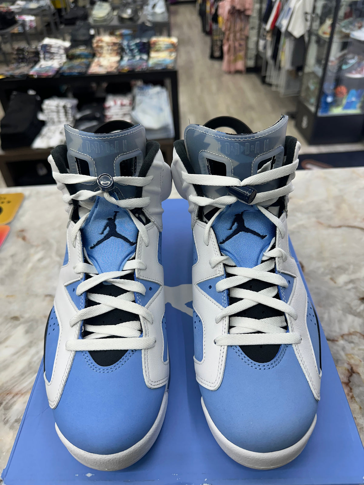 Air Jordan 6 Retro "UNC White" *Size 11 Preowned* CT8529-410