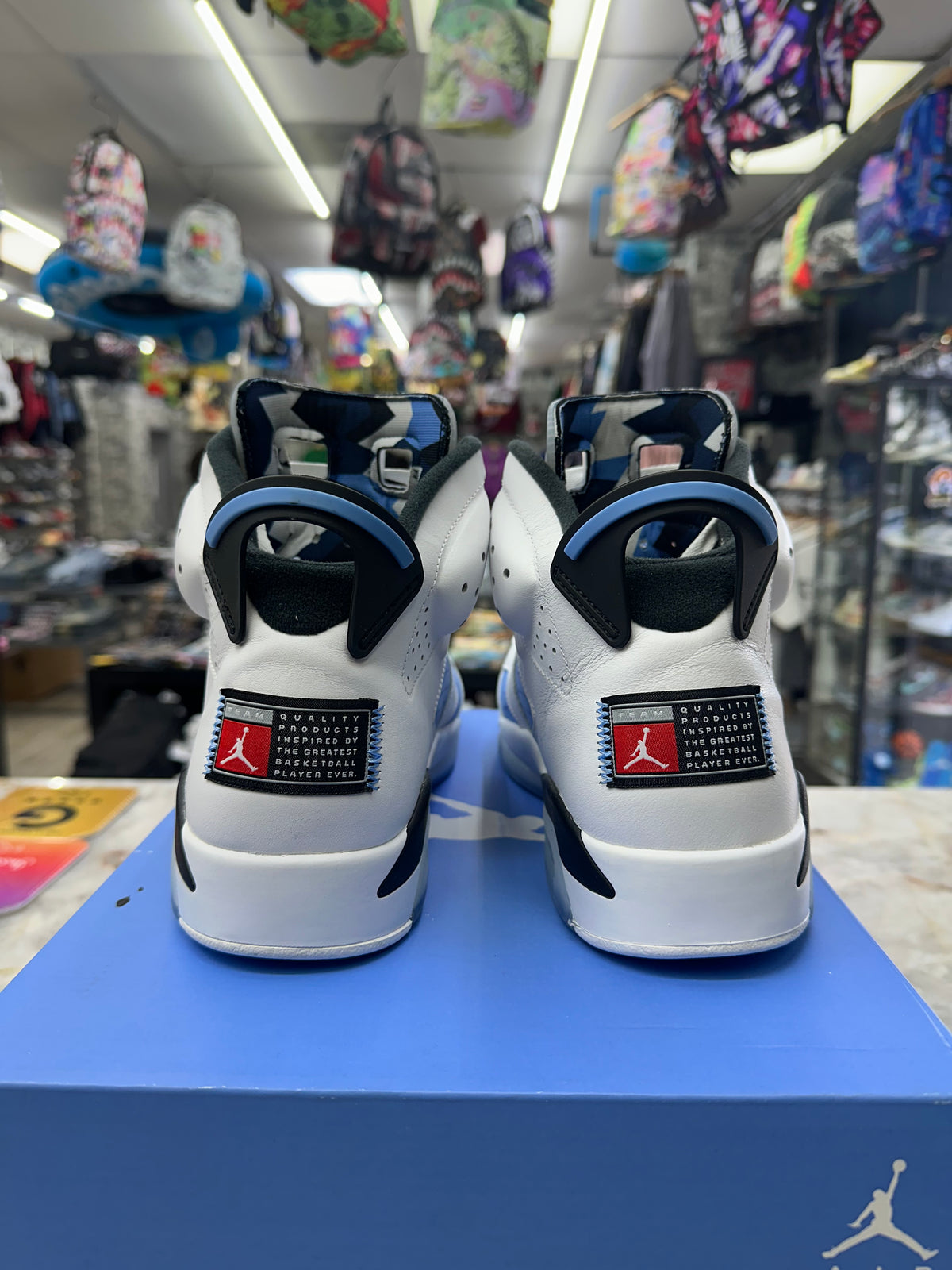 Air Jordan 6 Retro "UNC White" *Size 11 Preowned* CT8529-410