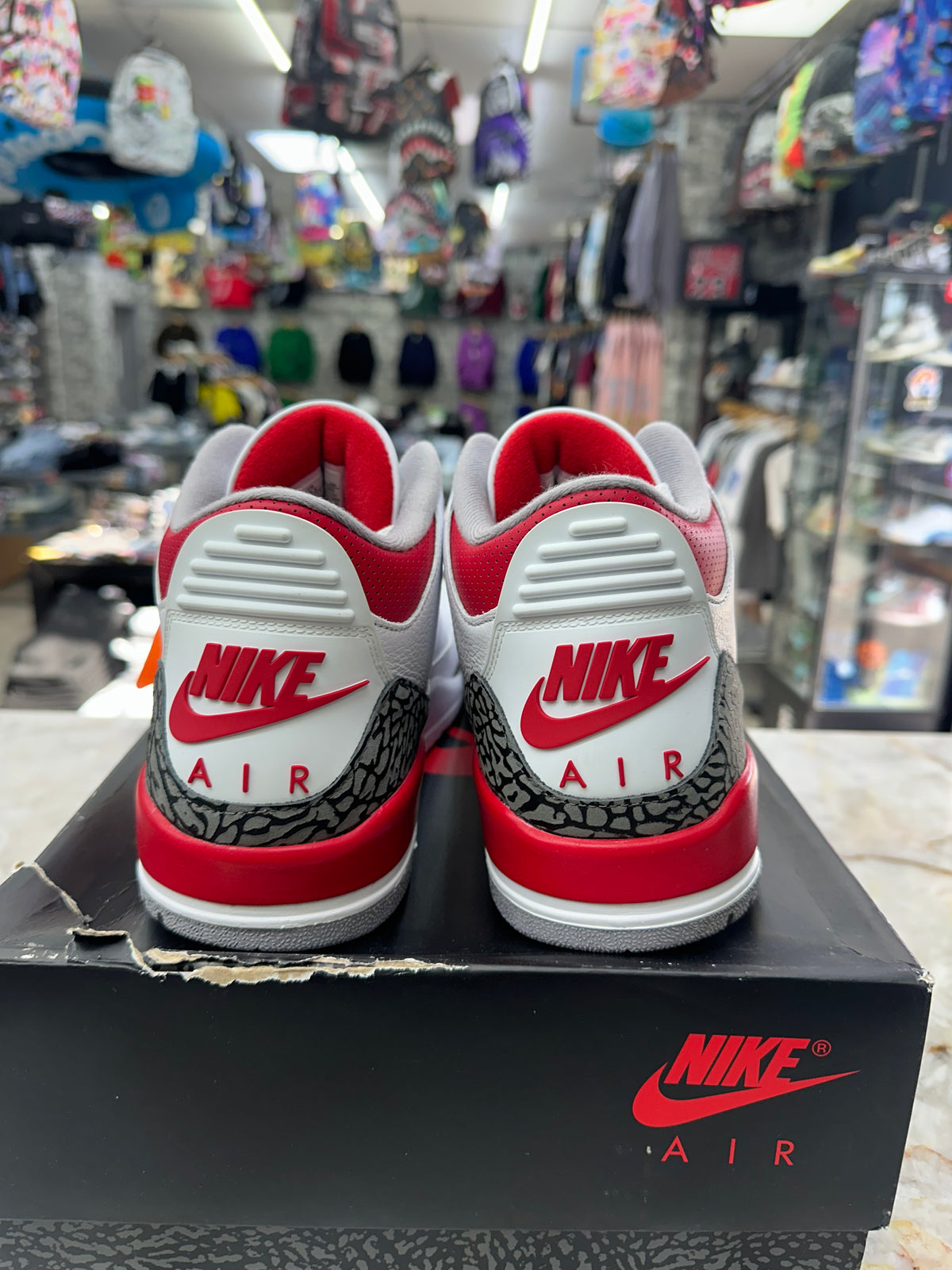 Air Jordan 3 Retro "Fire Red" *Size 12.5 Preowned* DN3707-160