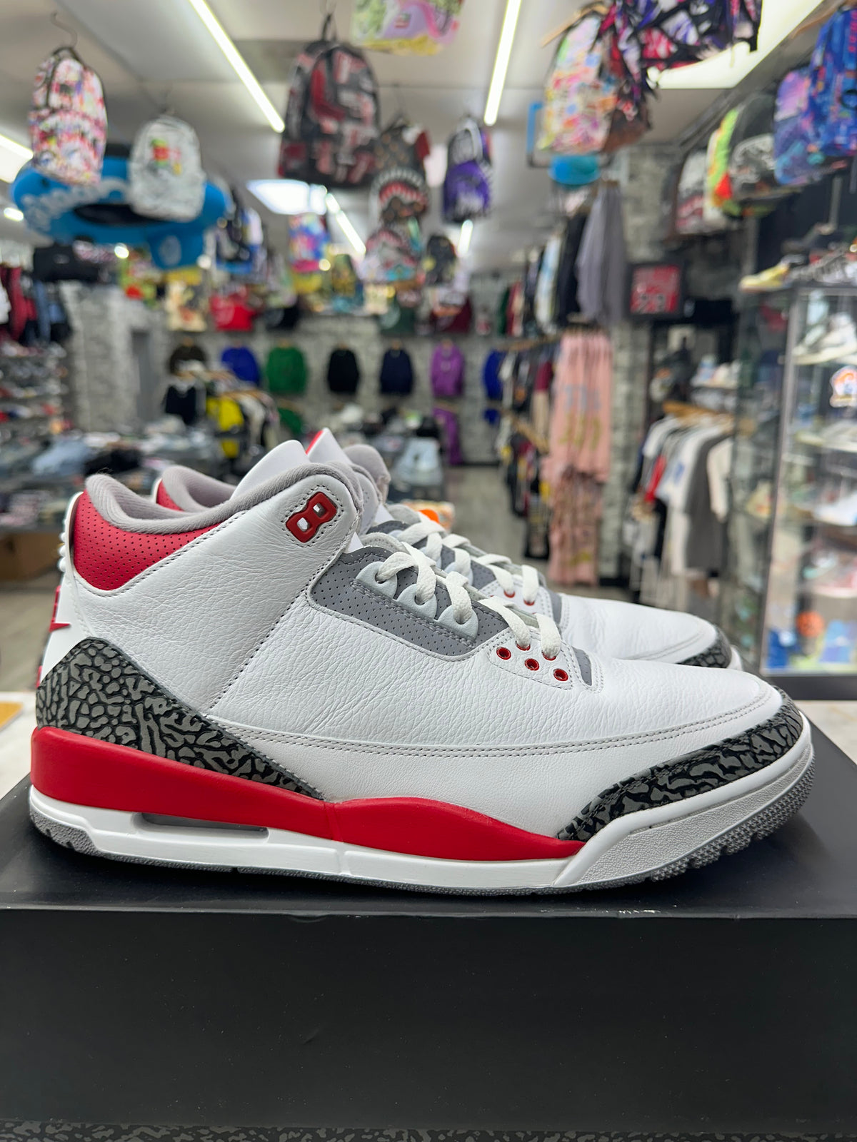 Air Jordan 3 Retro "Fire Red" *Size 12.5 Preowned* DN3707-160