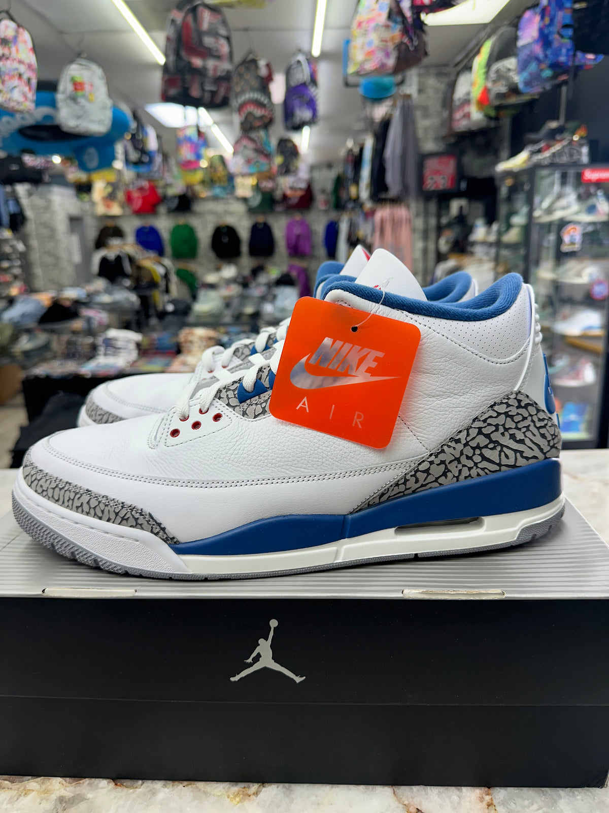Air Jordan 3 Retro "True Blue" *Size 15 Preowned* IF4396-104