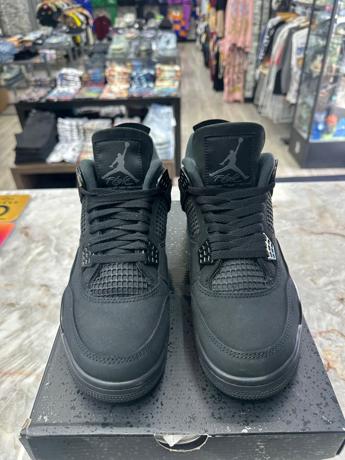 Air Jordan 4 Retro "Black Cat " *Size 10.5 Preowned* FV5029-010