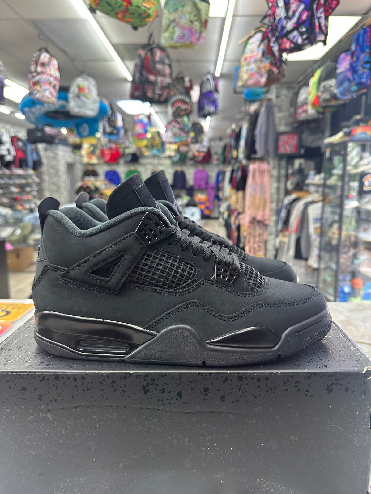 Air Jordan 4 Retro "Black Cat " *Size 10.5 Preowned* FV5029-010