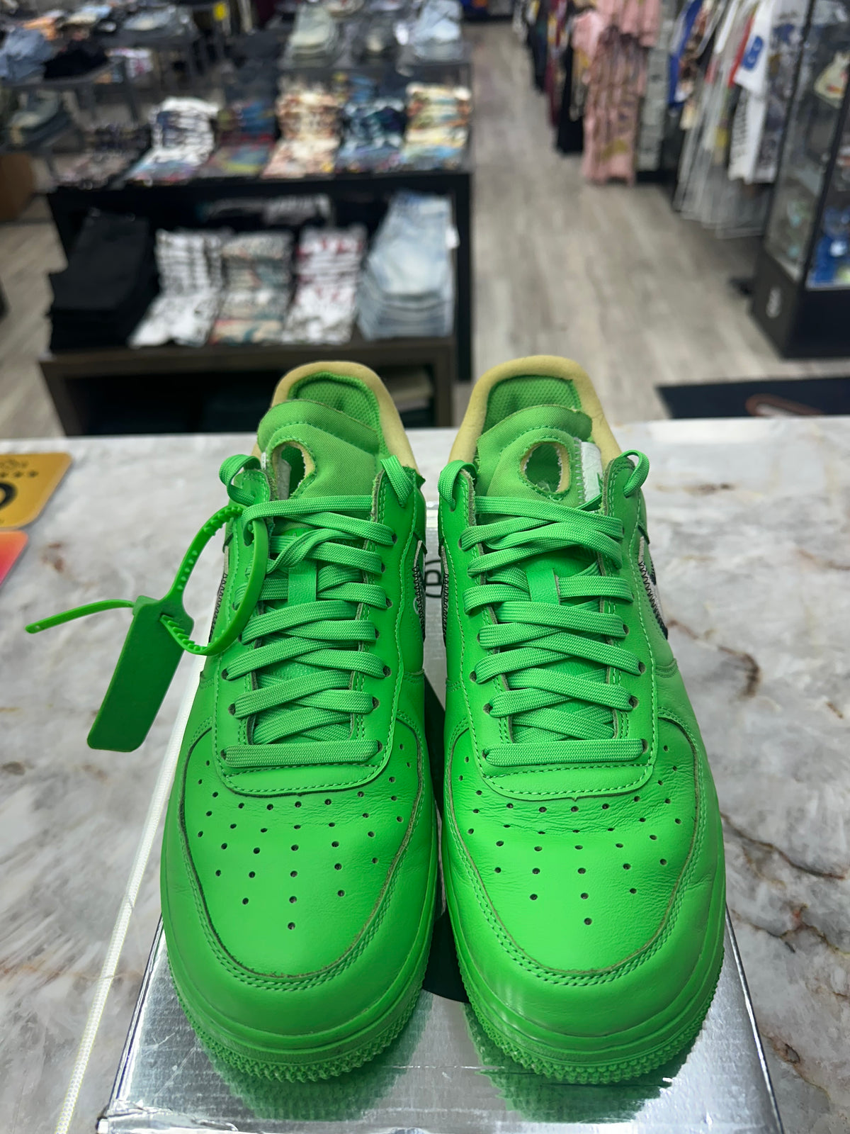 Nike Air Force 1 Low "Off-White Brooklyn" *Size 7.5 Preowned* DX1419-300