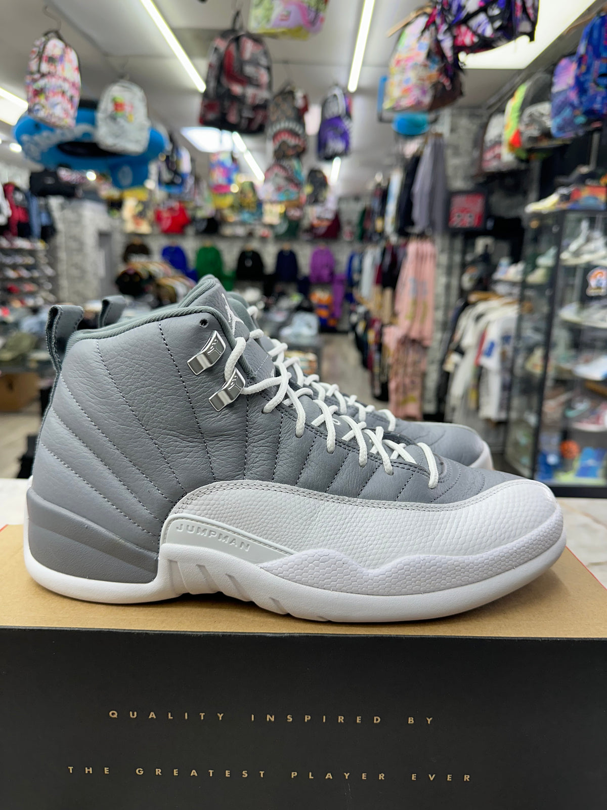 Air Jordan 12 Retro "stealth" *Size 10 Preowned* CT8013-015