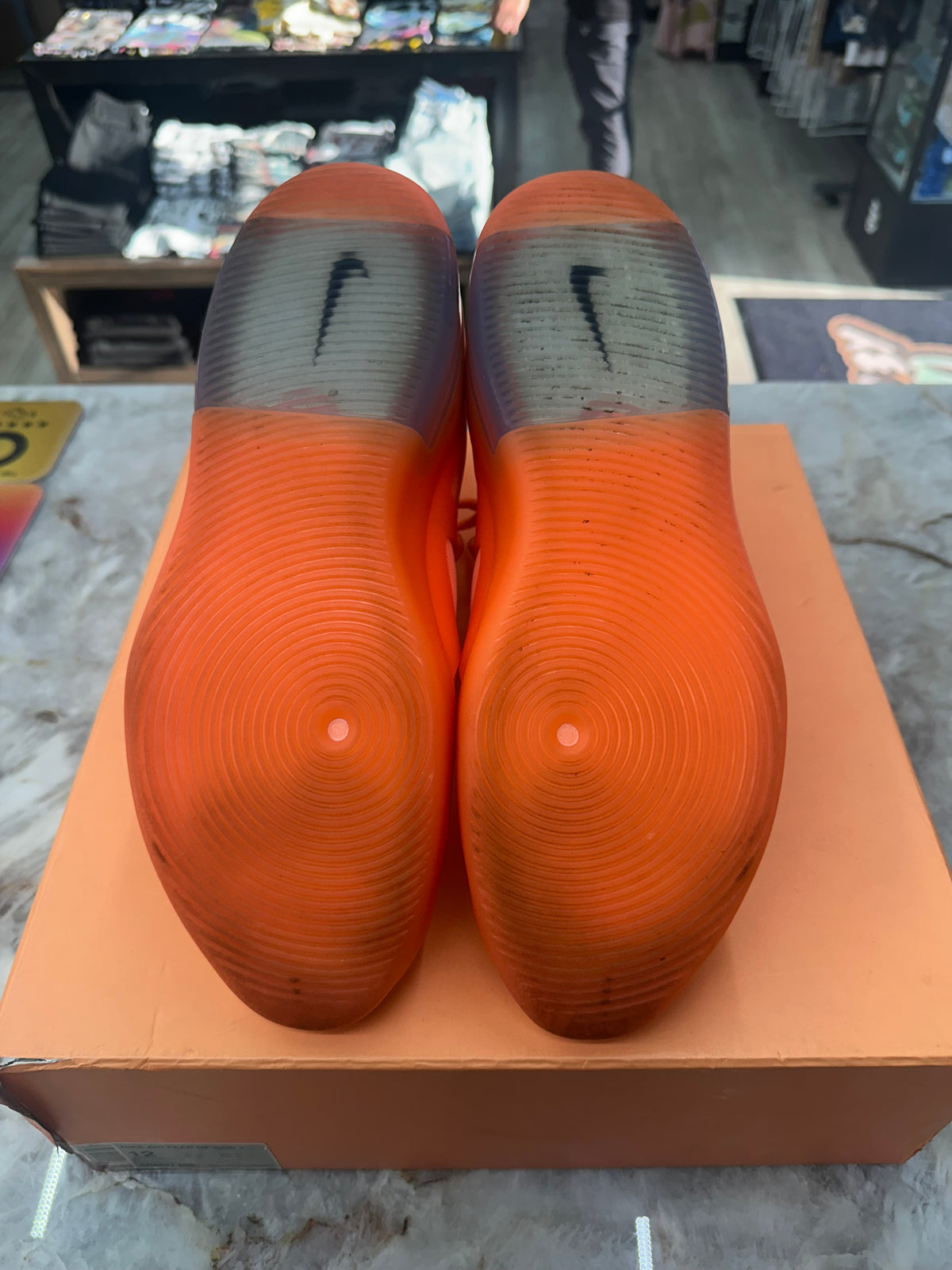 Nike Air Fear Of God 1 "Orange Pulse" *Size 12 Preowned* AR4237-800