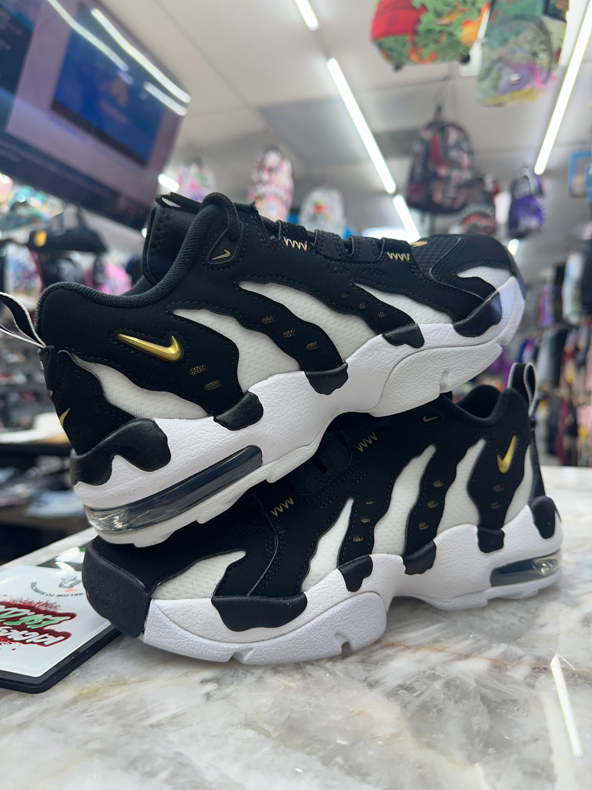 Nike Air DT Max '96 Low "Black Metallic Gold" (GS) IR4714-001