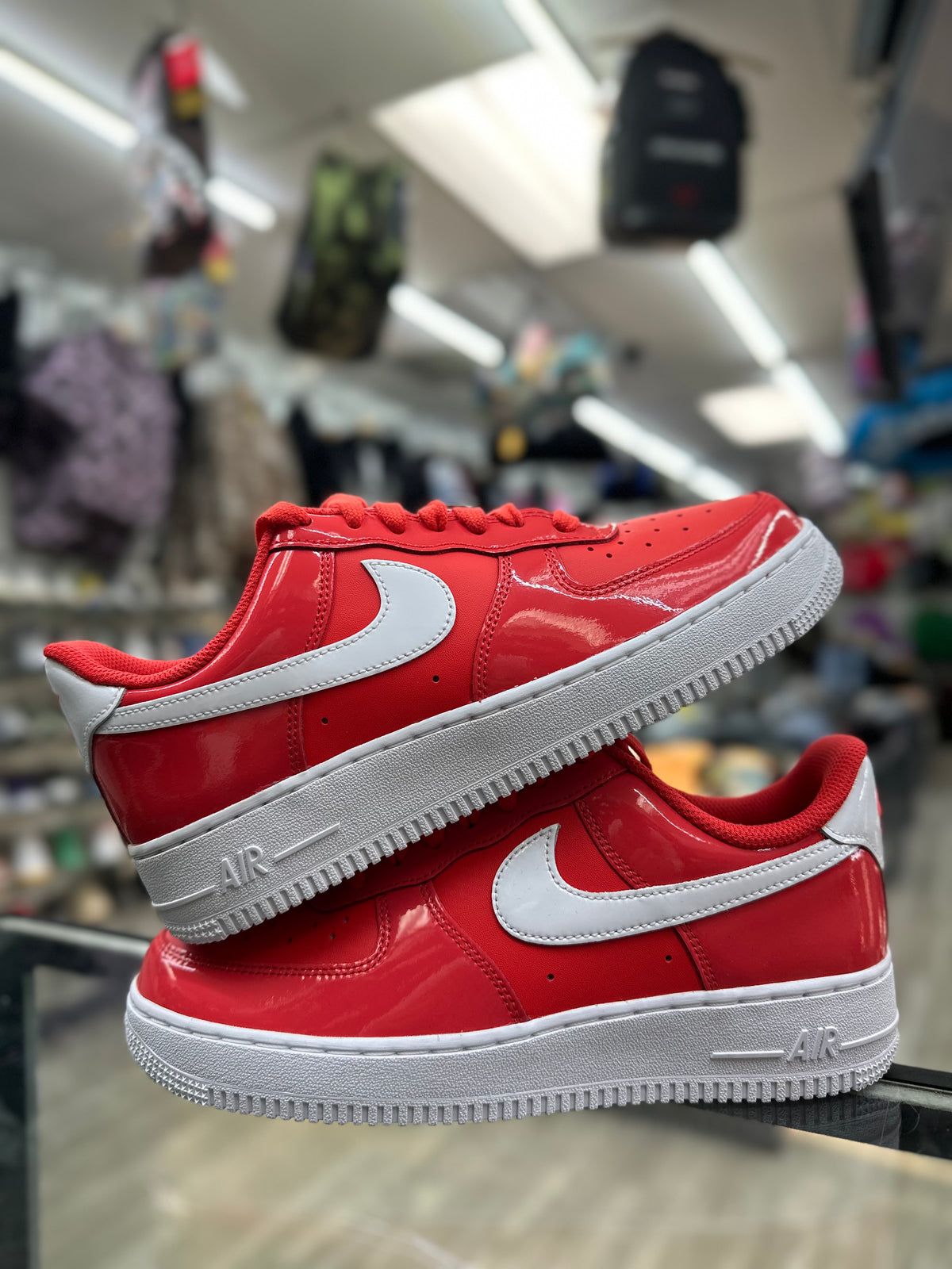 Nike Air Force 1 Low "Patent Light Crimson White" IR5450-600