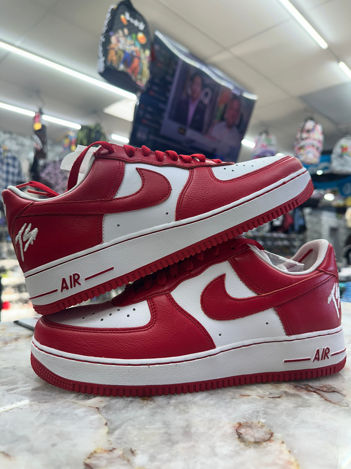 Nike Air Force 1 Low QS “Terror Squad White University Red” II4391-100