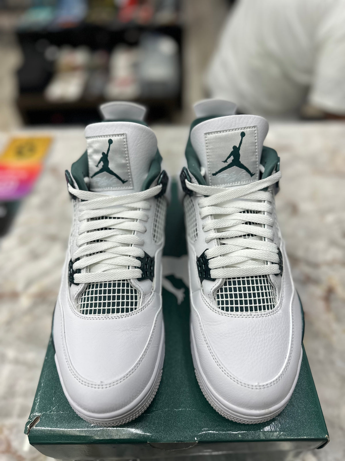 Air Jordan 4 Retro "Oxidized Green " *Size 11 Preowned* FQ8138-103