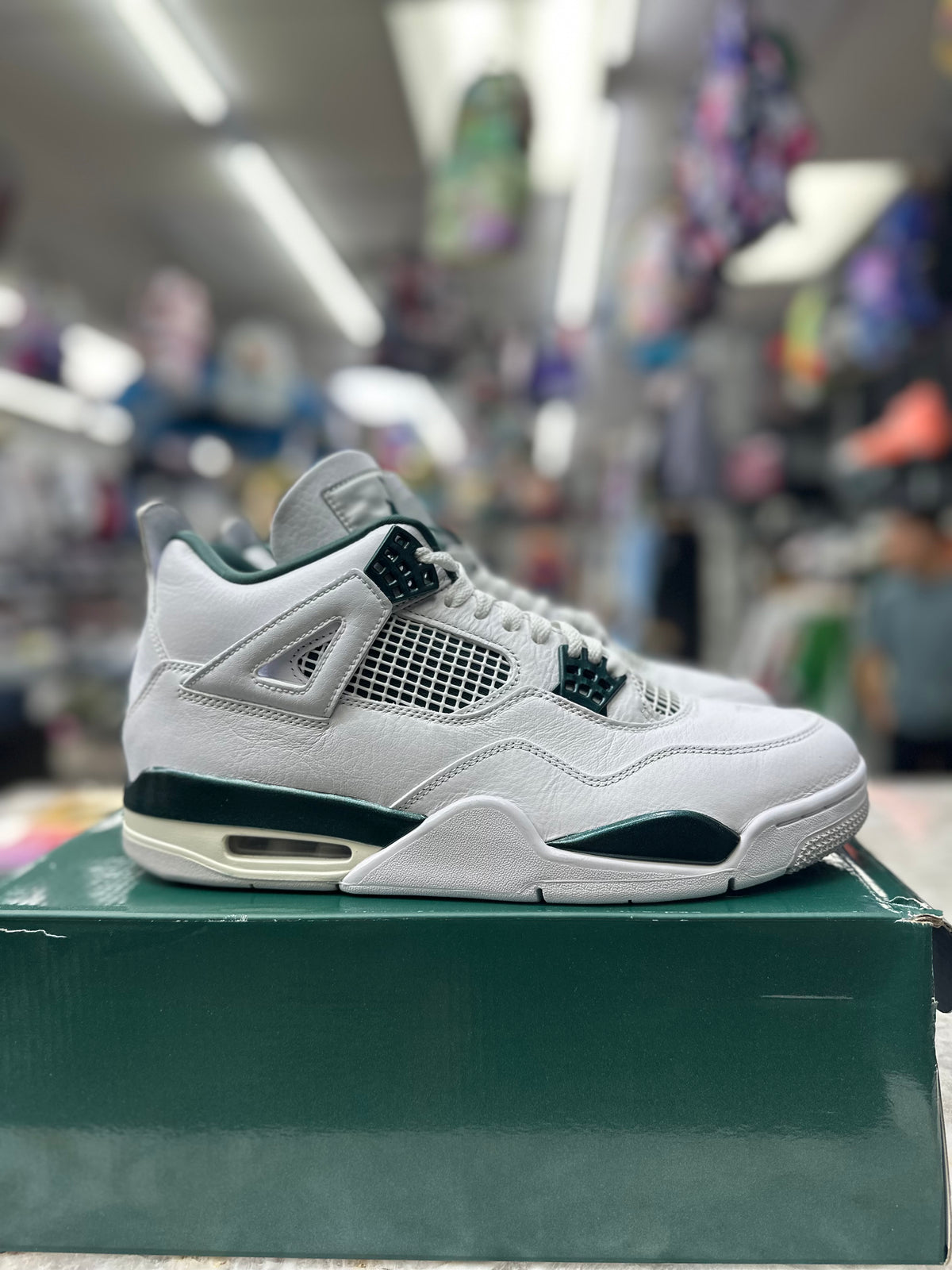 Air Jordan 4 Retro "Oxidized Green " *Size 11 Preowned* FQ8138-103