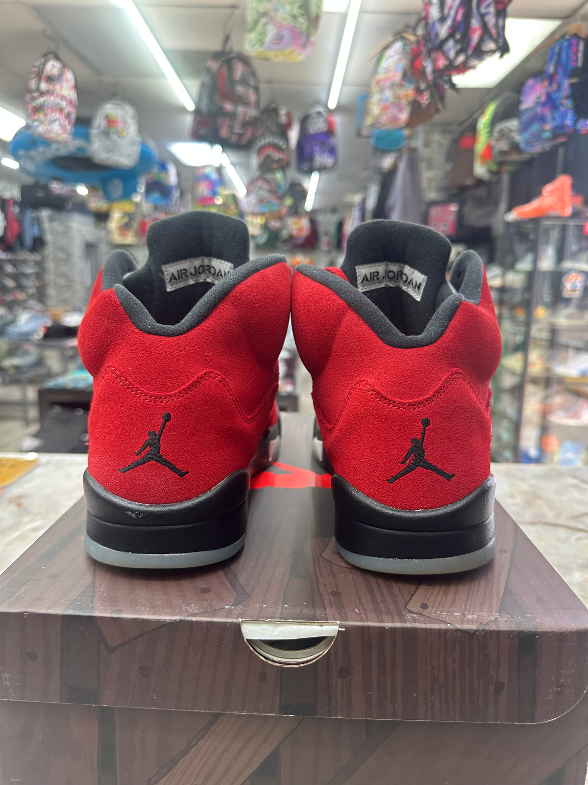Air Jordan 5 Retro "Raging Bull Red" *Size 10.5 Preowned* DD0587-600