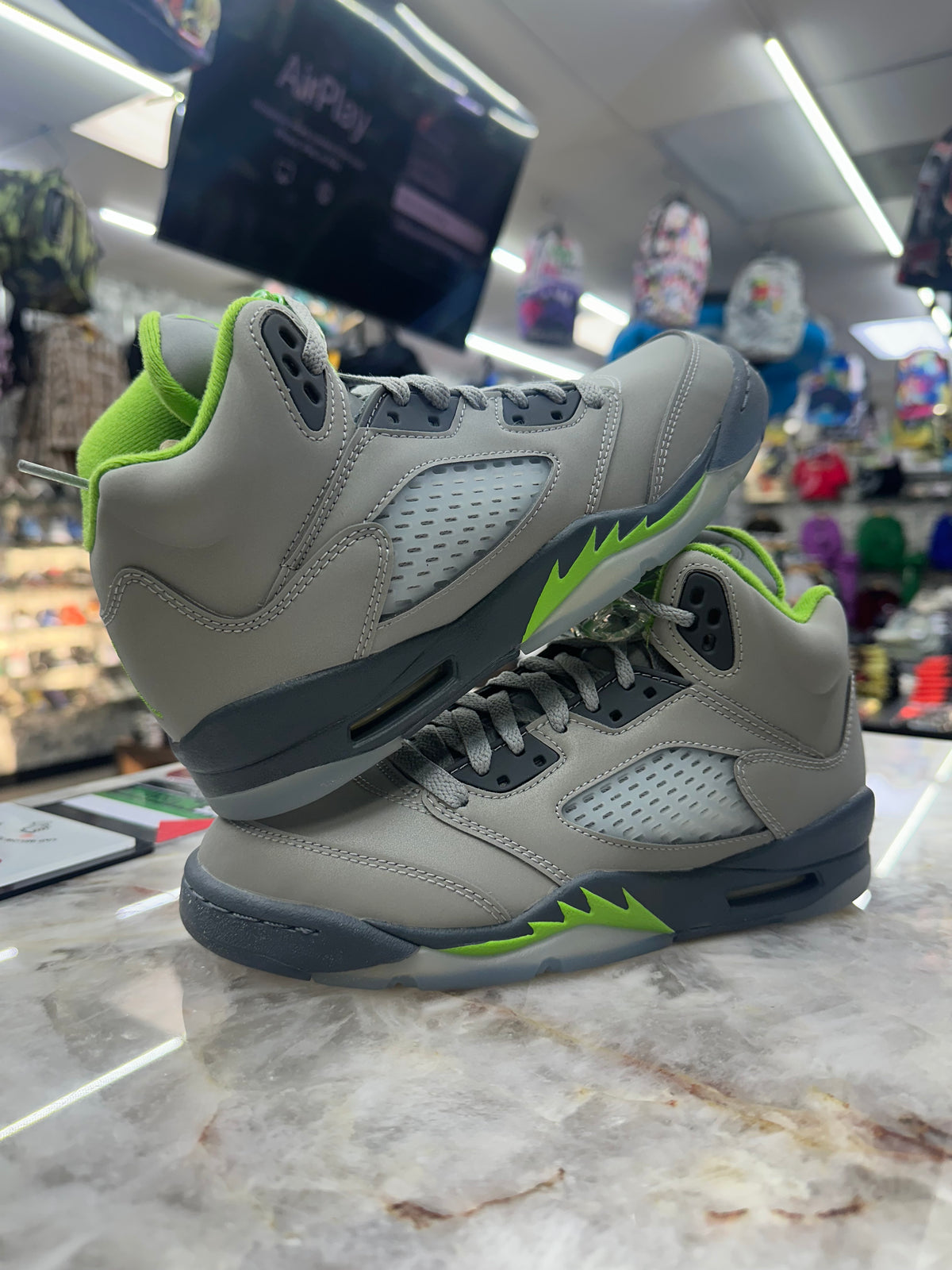 Air Jordan 5 Retro "Green Bean” (GS) DQ3734-003