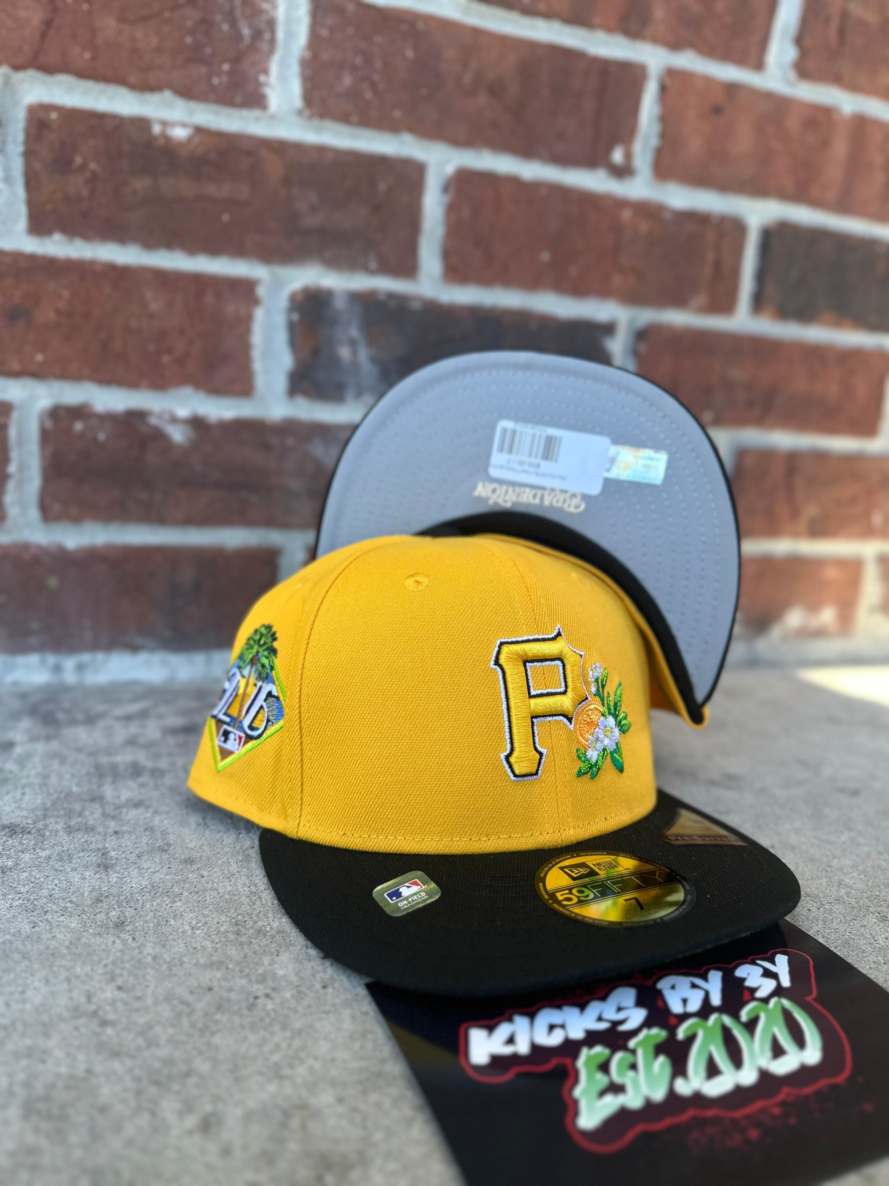 New Era 59Fifty Fitted "Pittsburgh Pirates" 60793340 2026 Pre-Curved Visor