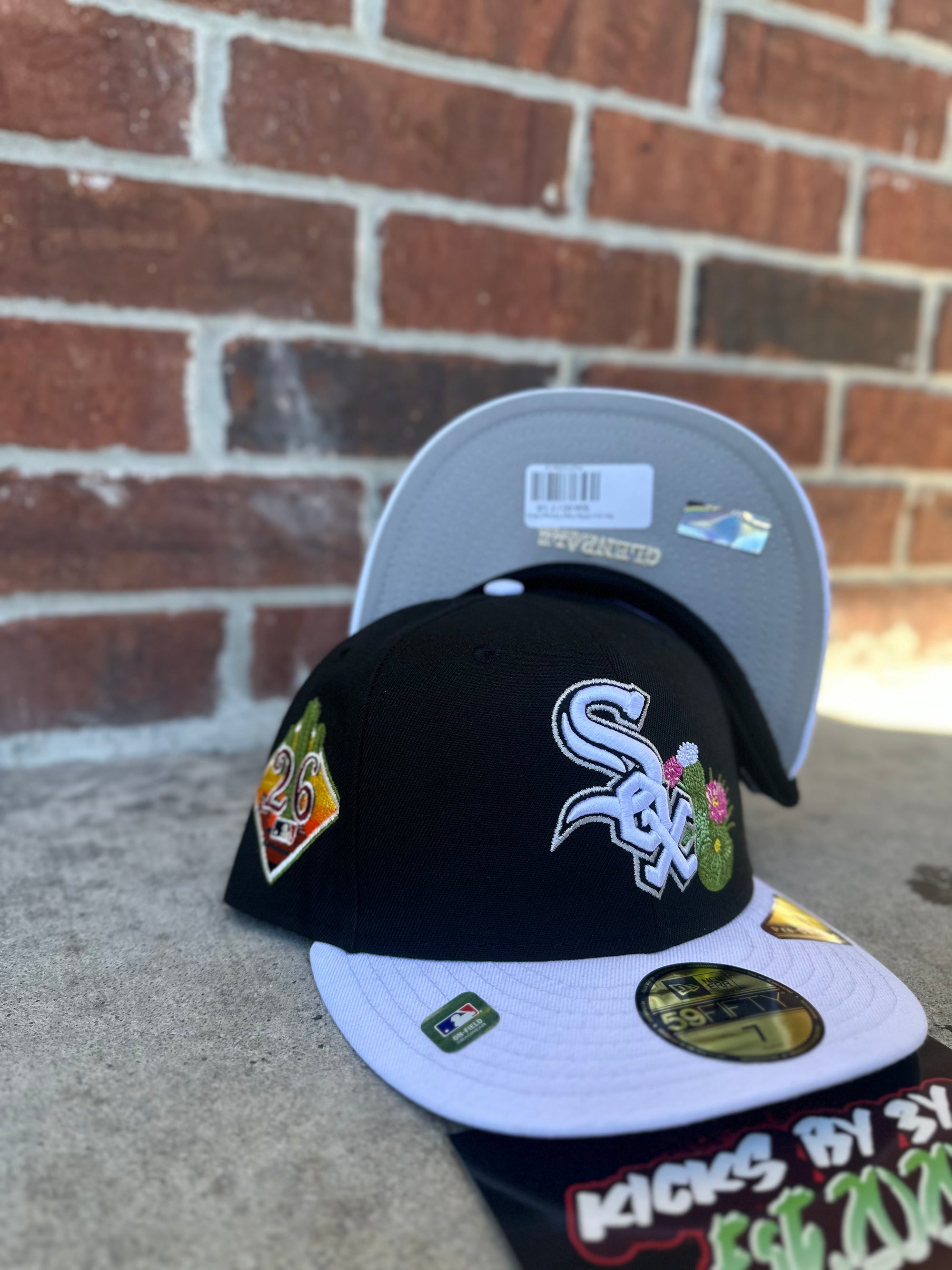 New Era 59Fifty Fitted "Chicago White Sox" 60793358 2026 Pre-Curved Visor