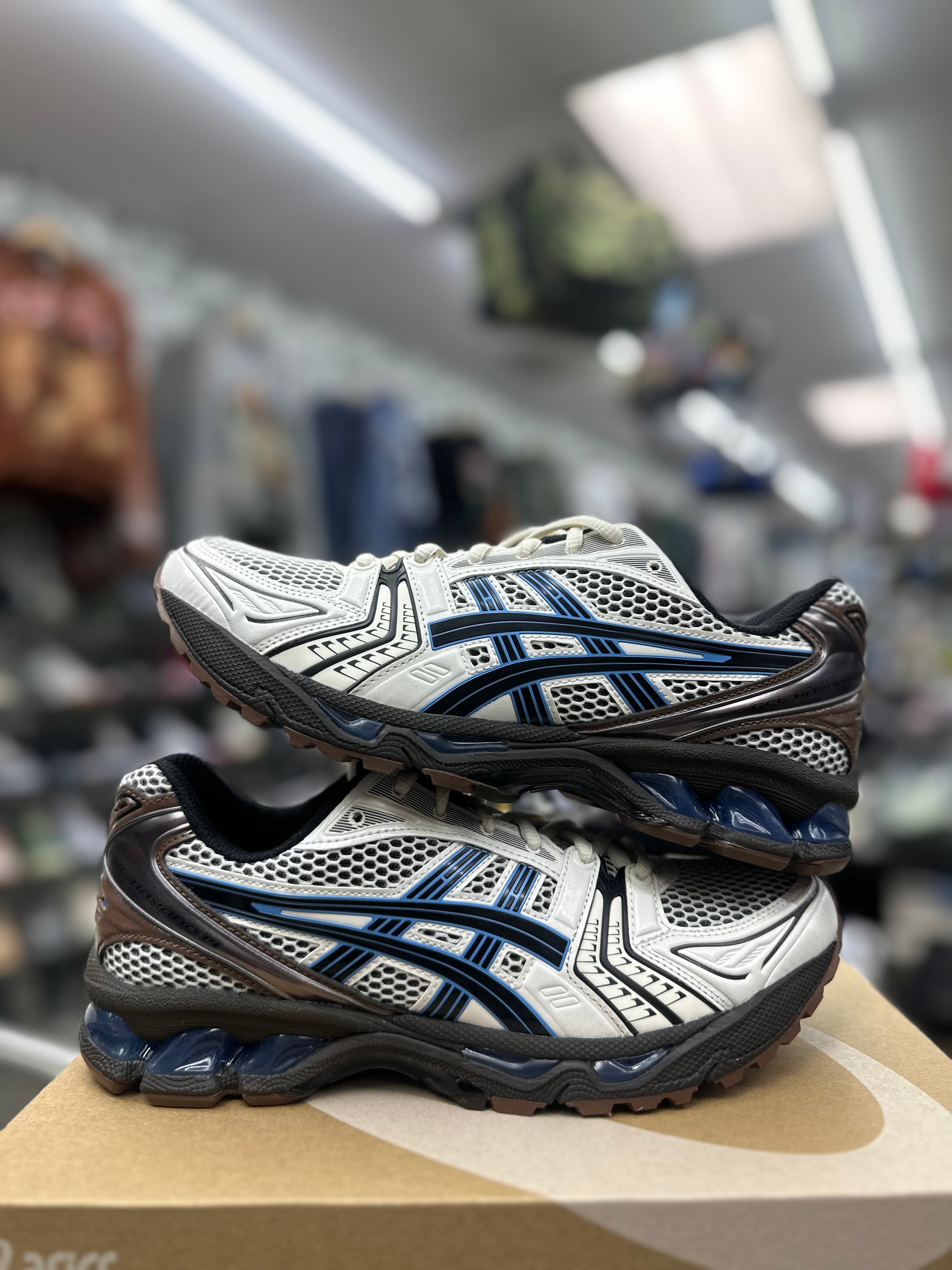 Asics Gel-Kayano 14 “Cream/Blue Coast” (1203A740-104)