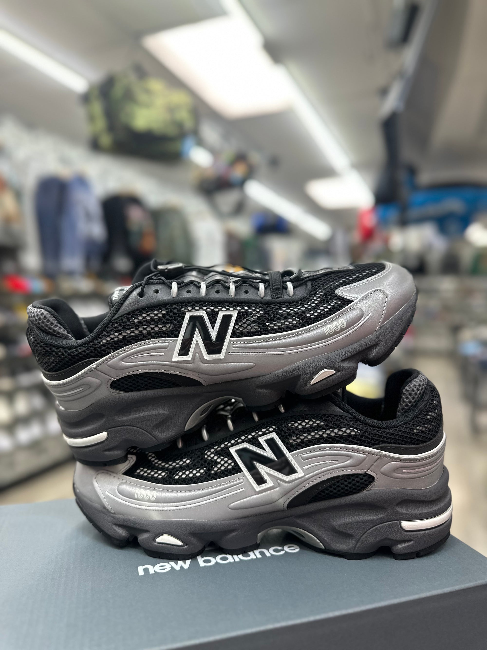 New Balance 1000G "Silver Metallic/Black" (U1000432)