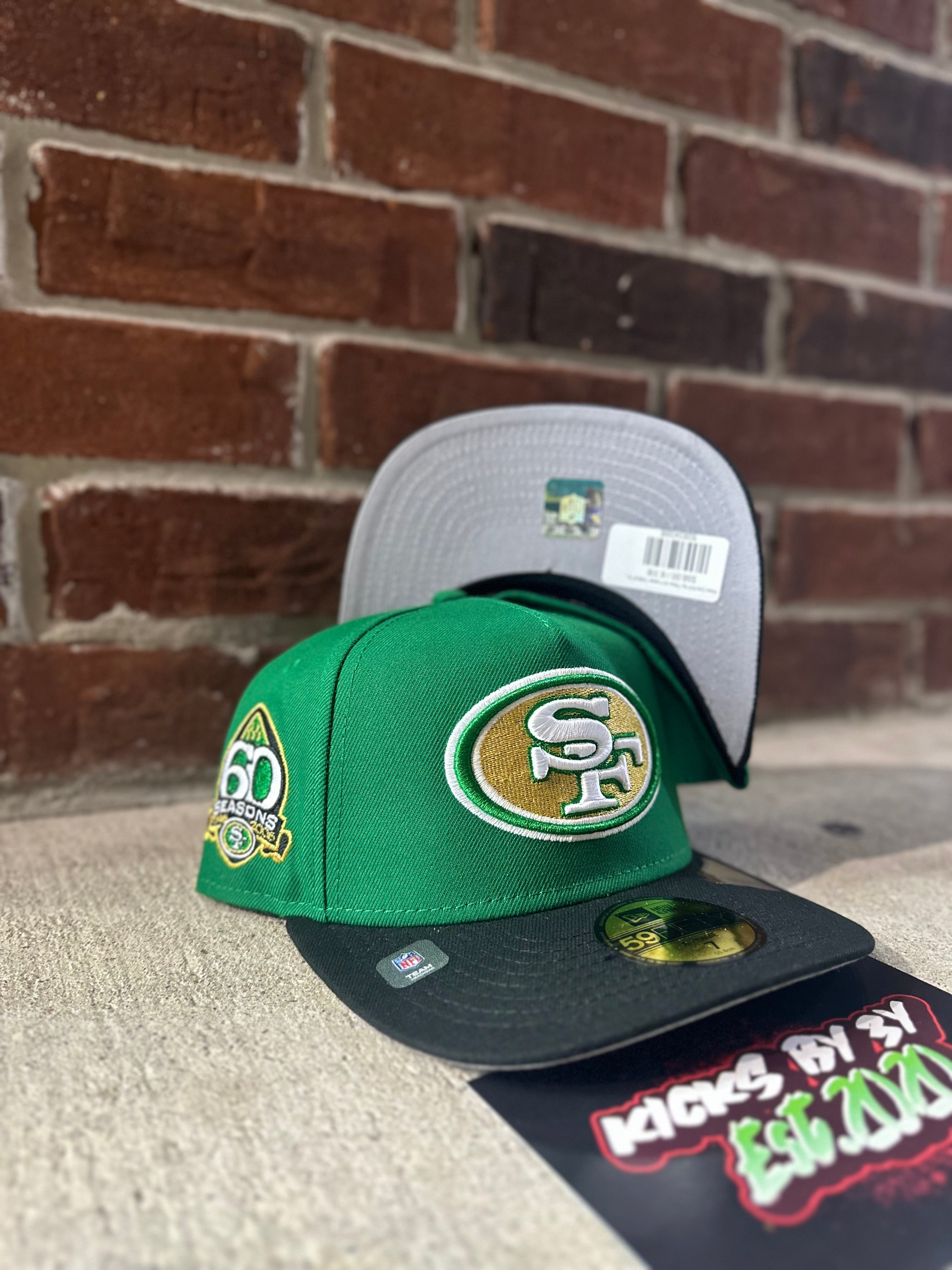 New Era 59Fifty Fitted A-Frame "49ers" 60 Seasons Pine Green/Black