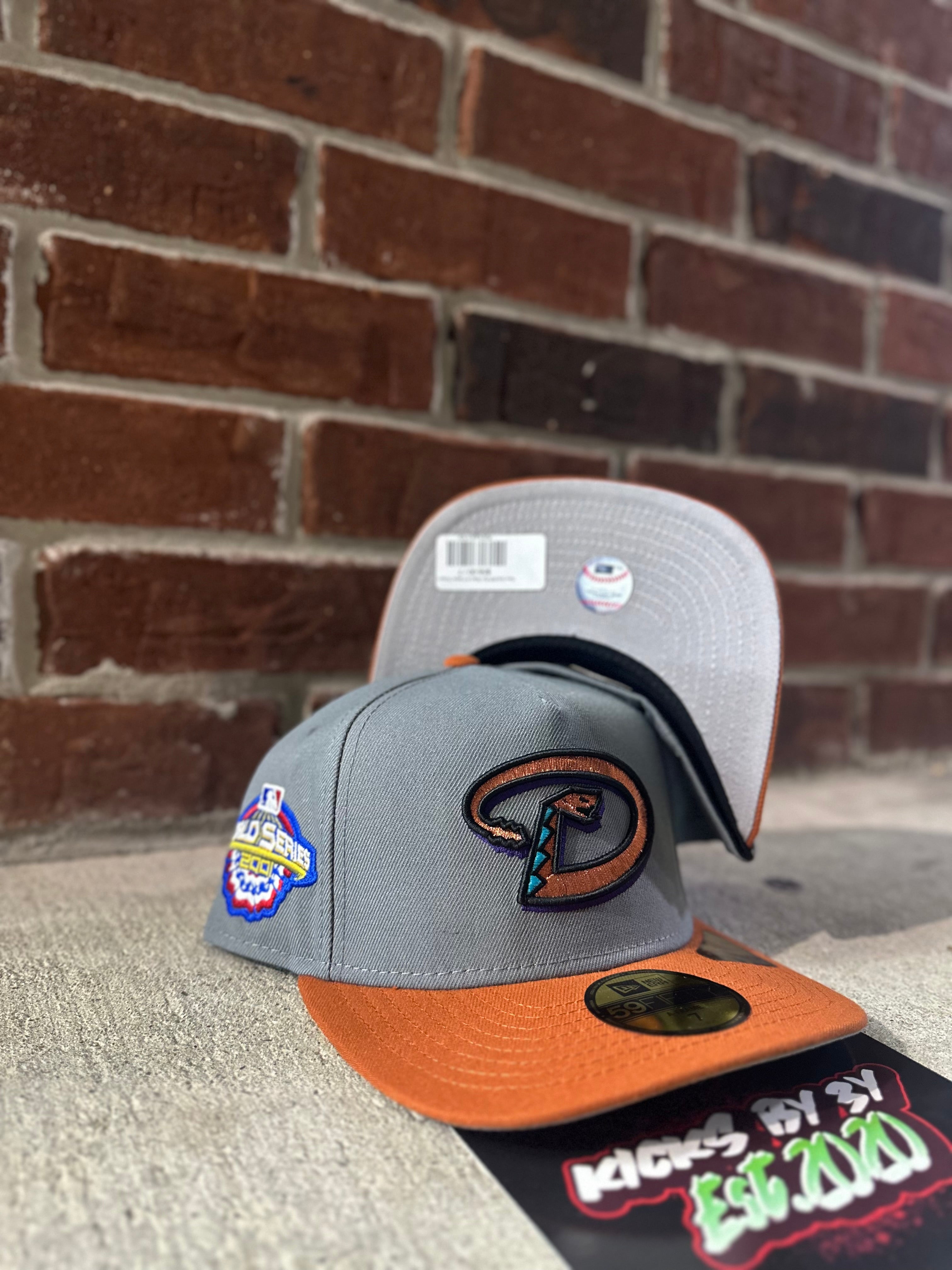 New Era 59Fifty Fitted A-Frame "Arizona Diamondbacks" 2001 World Series Grey/Brown