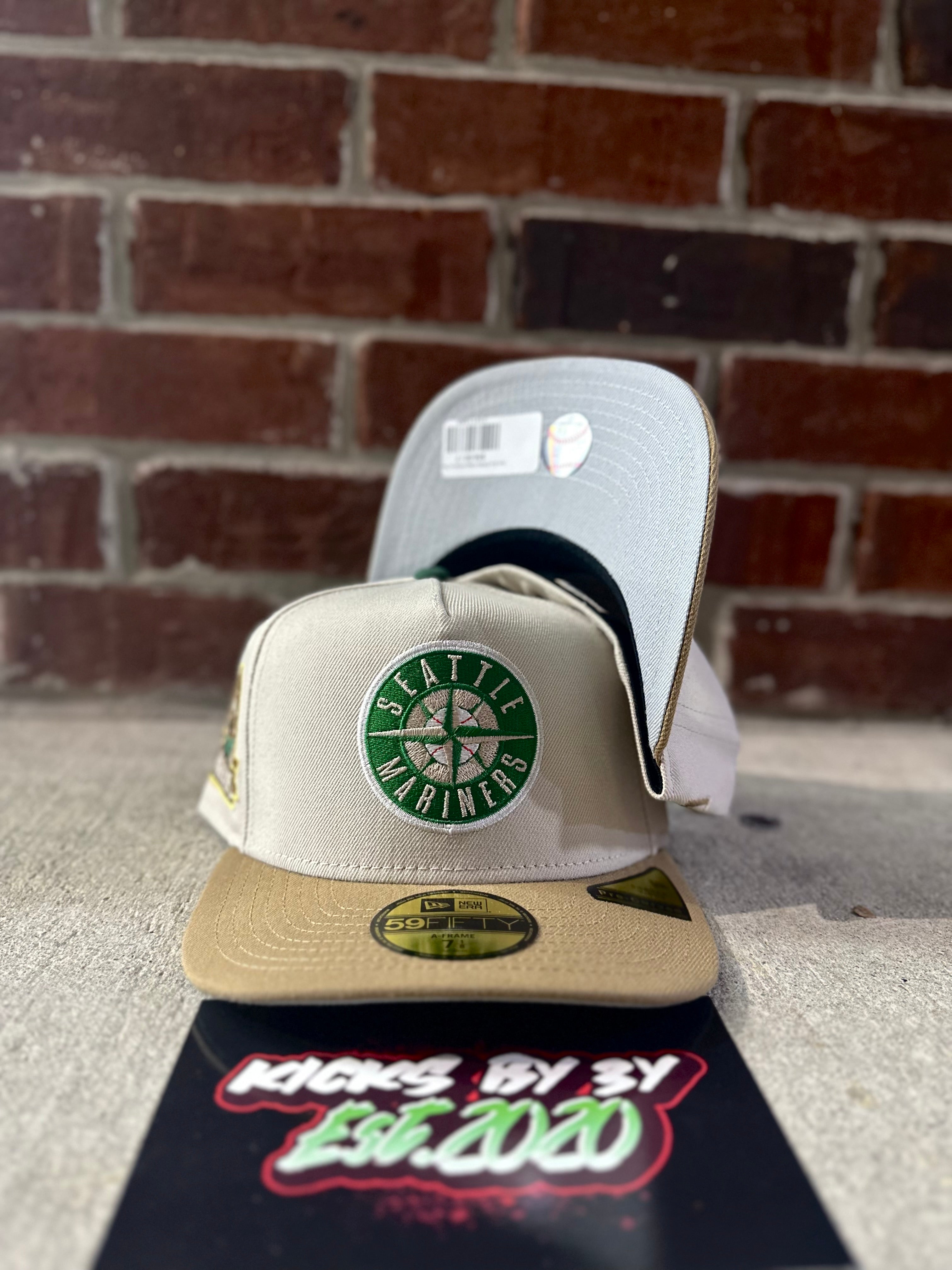 New Era 59Fifty Fitted A-Frame "Seattle Mariners" 38th Anniversary Coffee/Pine Green