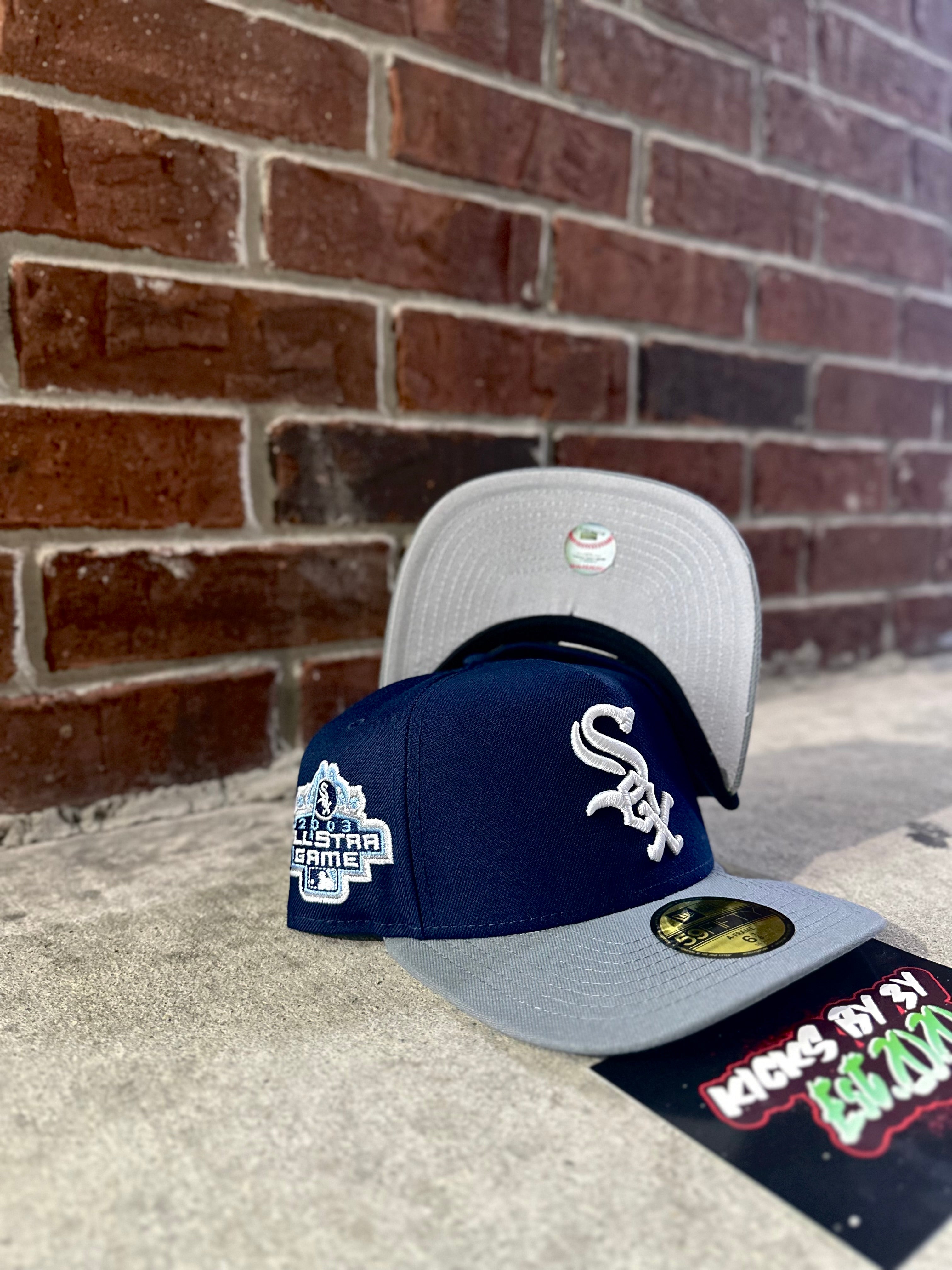 New Era 59Fifty Fitted A-Frame "Chicago White Sox" (Navy/Charcoal Grey)