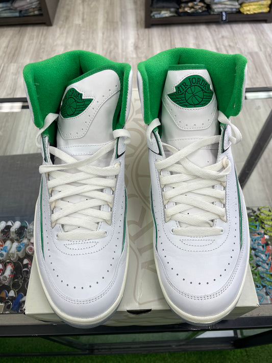 Air Jordan Retro 2 “Lucky Green” *Size 11 Preowned*