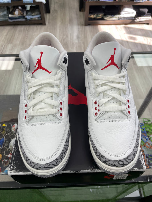 Air Jordan Retro 3 “White Cement Reimagined” *Size 7.5 Preowned*