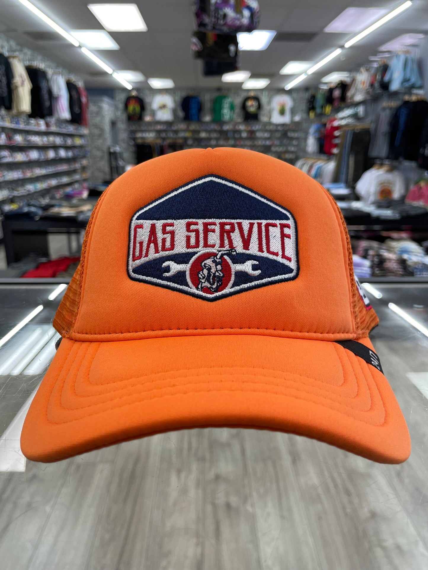 Gas Service “Trucker Hat” (Orange)