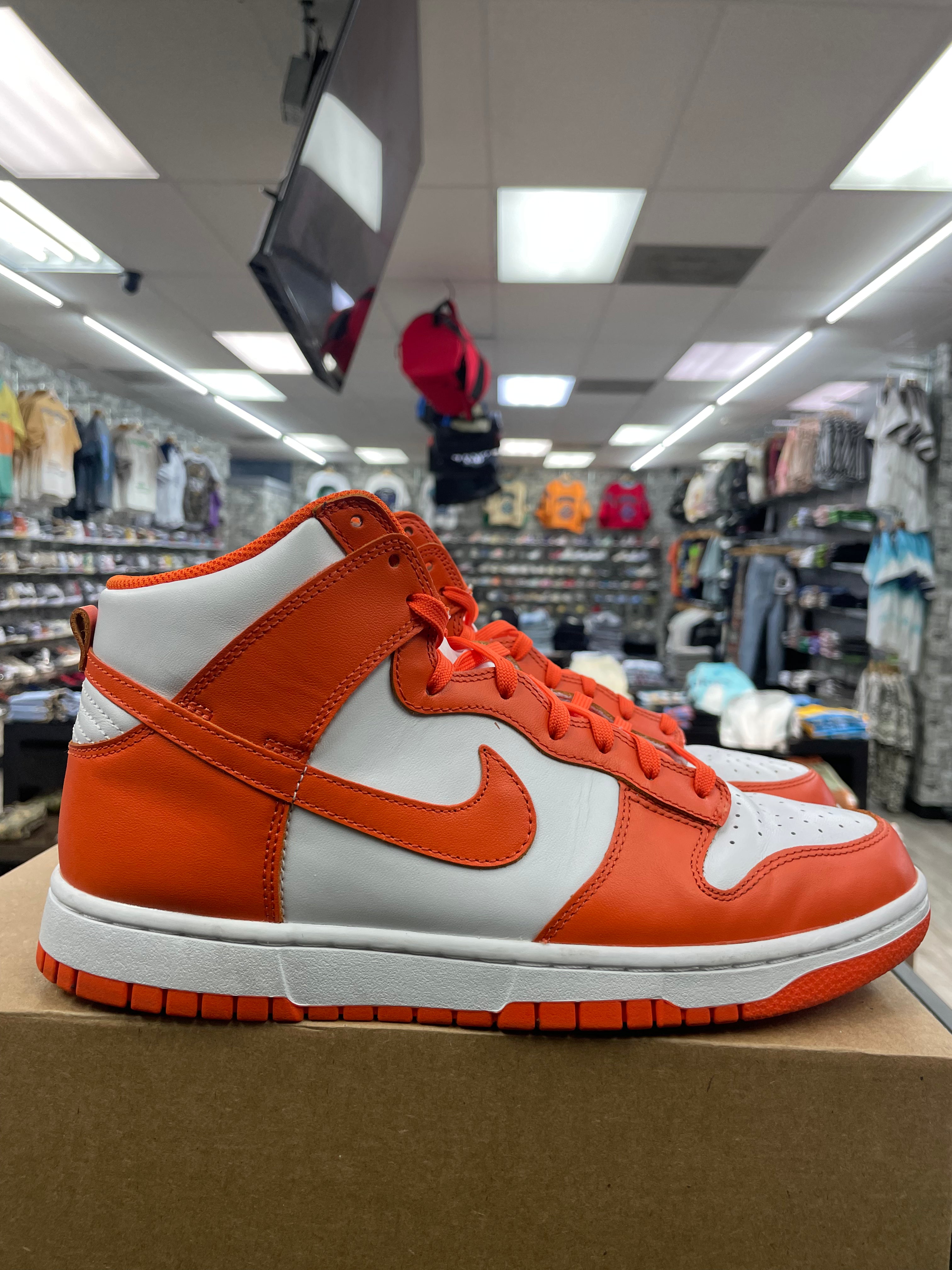 Nike Dunk High “Syracuse” *Size 9.5 Preowned*