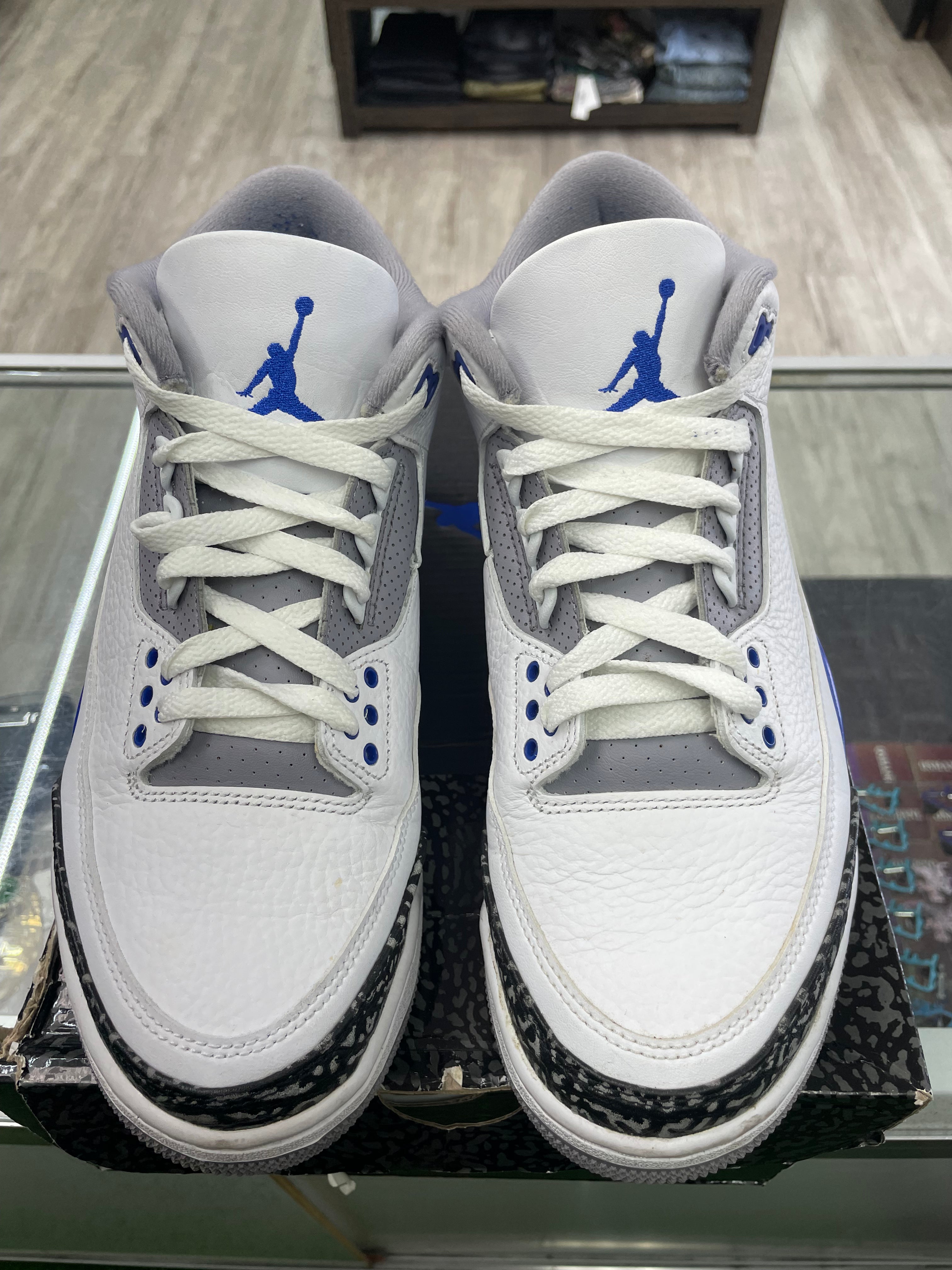 Air Jordan Retro 3 “Racer Blue” *Size 8.5 Preowned*