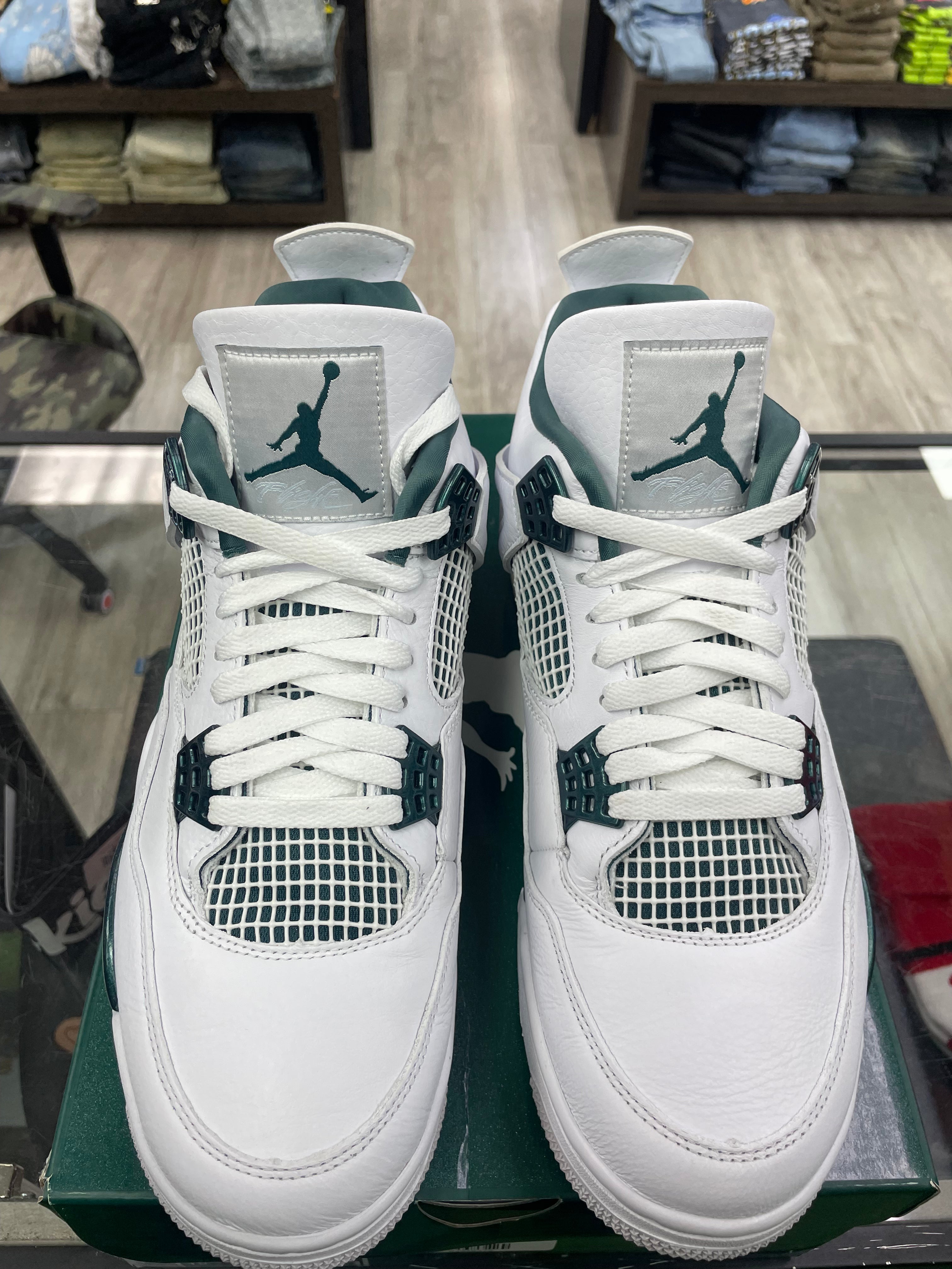 Air Jordan Retro 4 “Oxidized Green” *Size 10.5 Preowned*