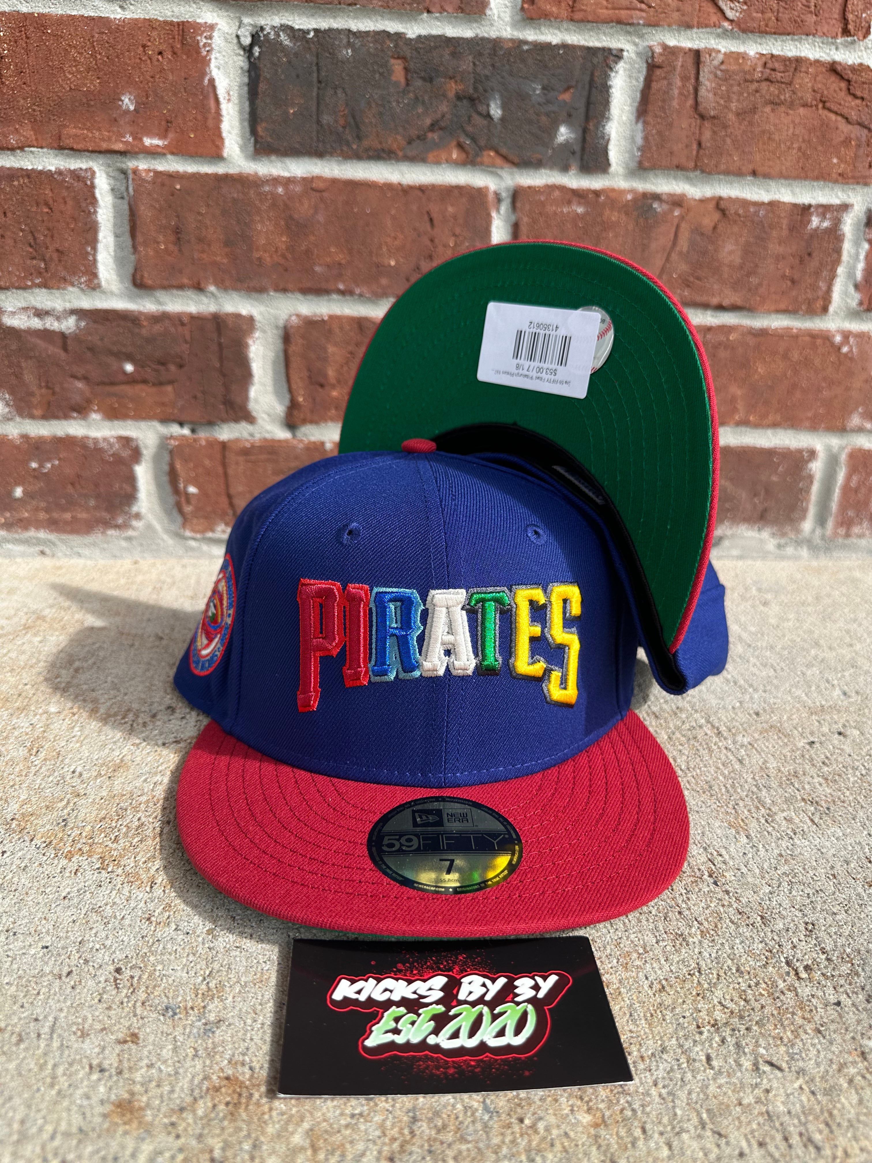 New Era 59 FIFTY Fitted "Pittsburgh Pirates 1970 3 Rivers Stadium Multi Color"