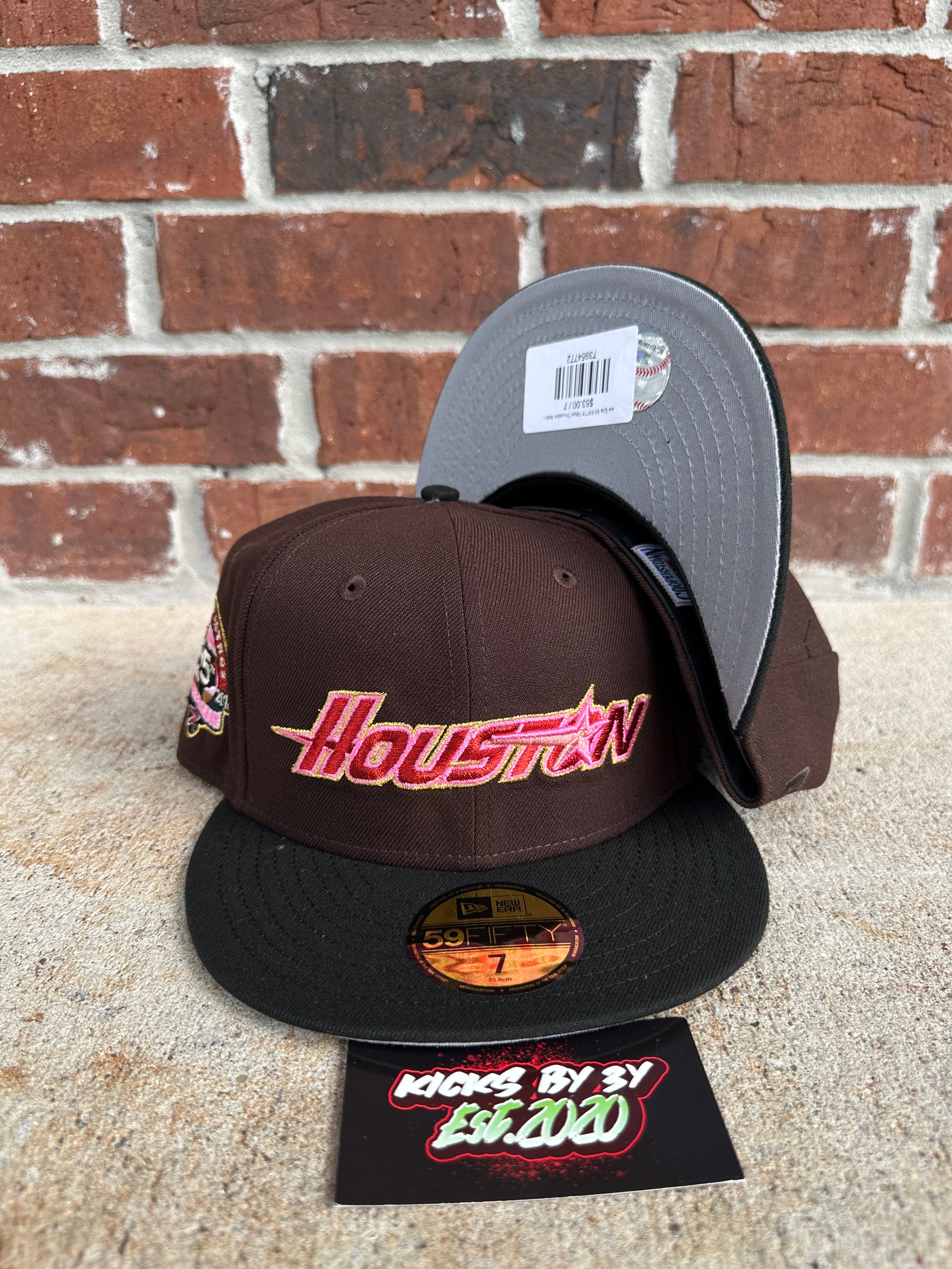 New Era 59 FIFTY Fitted "Houston Astros Brown/Pink 45th Anniversary"