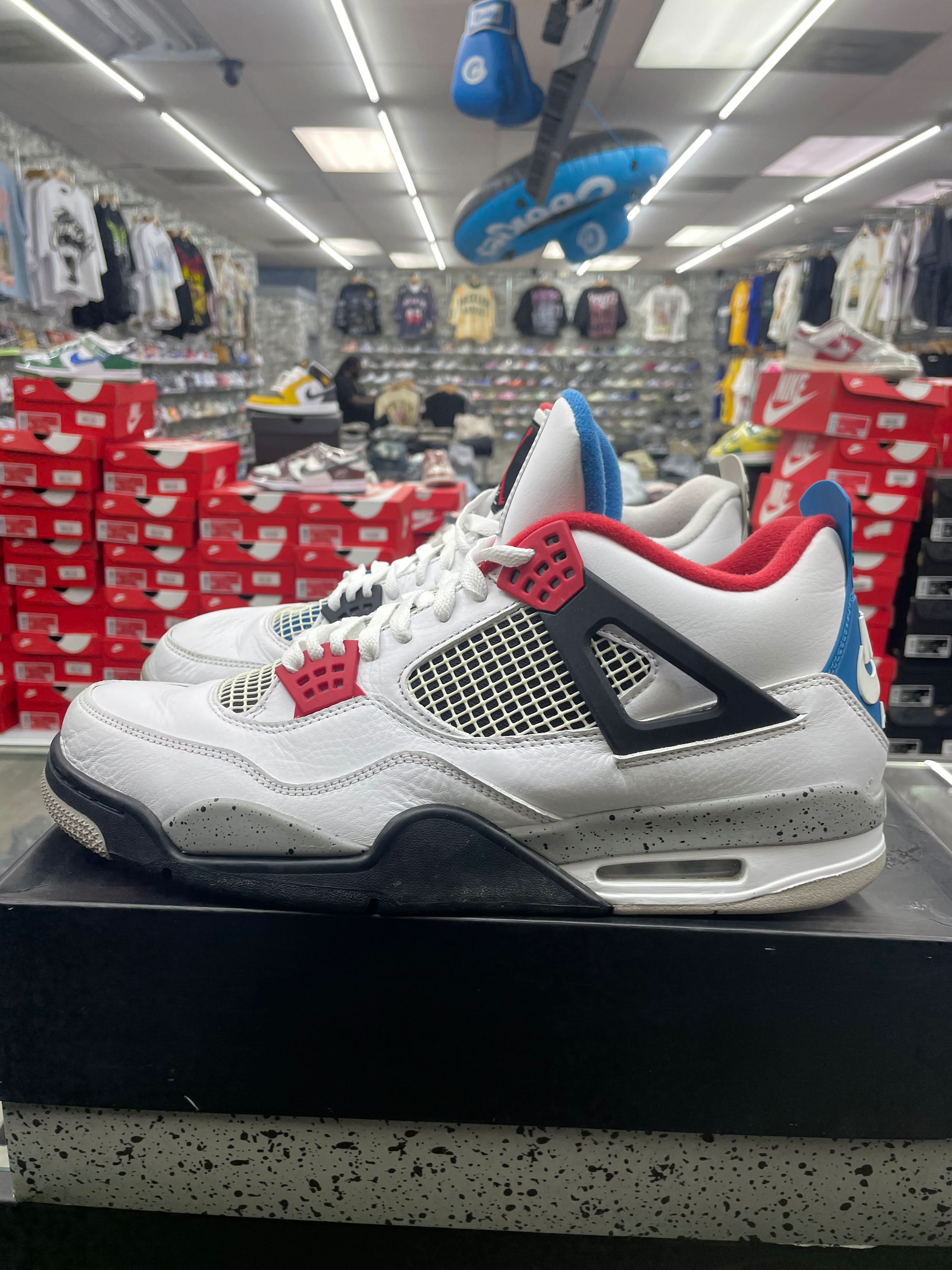 Air Jordan Retro 4 “What The” *Size 14 Preowned*