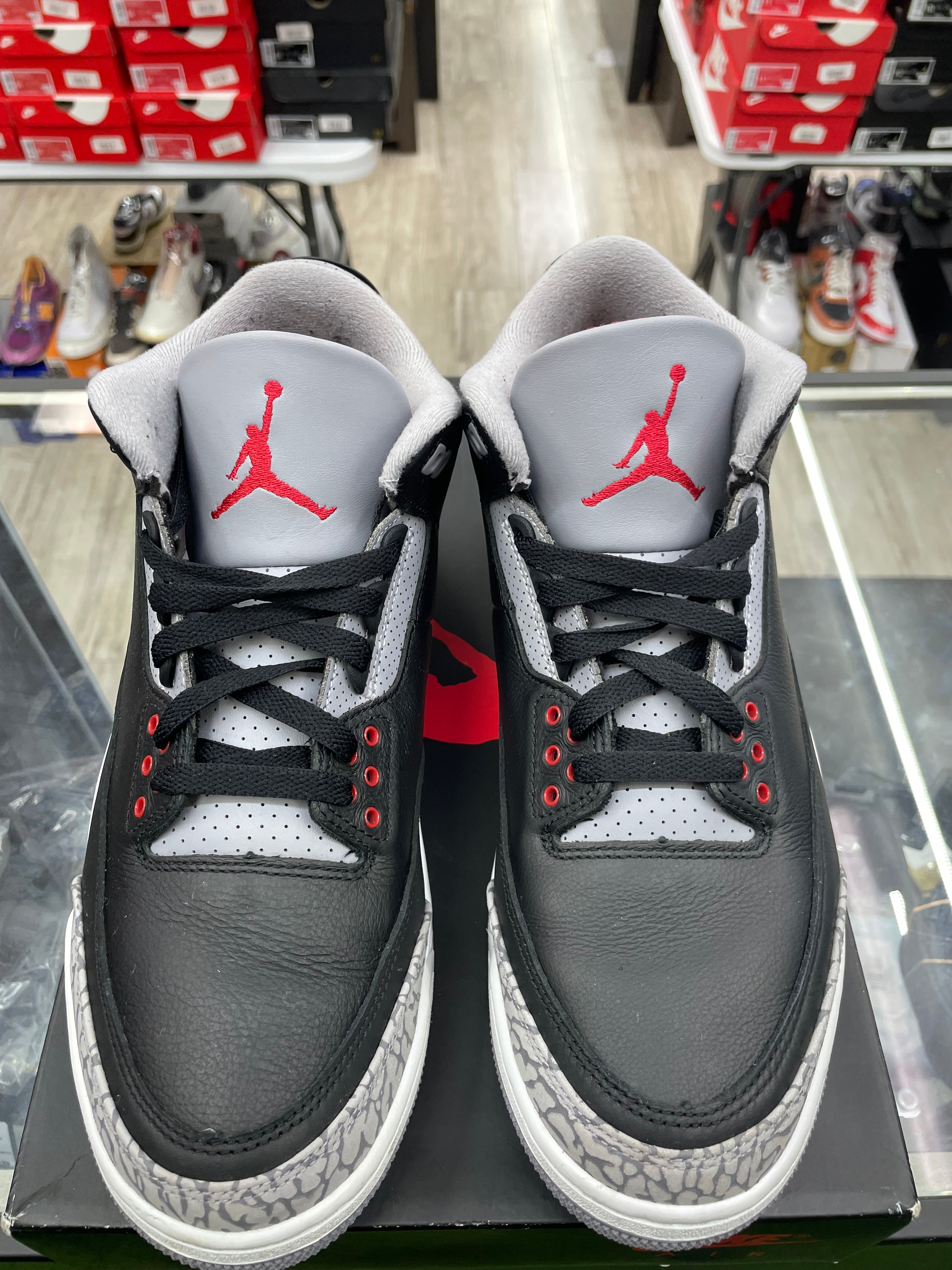 Air Jordan Retro 3 “Black Cement” *Size 9.5 Preowned*