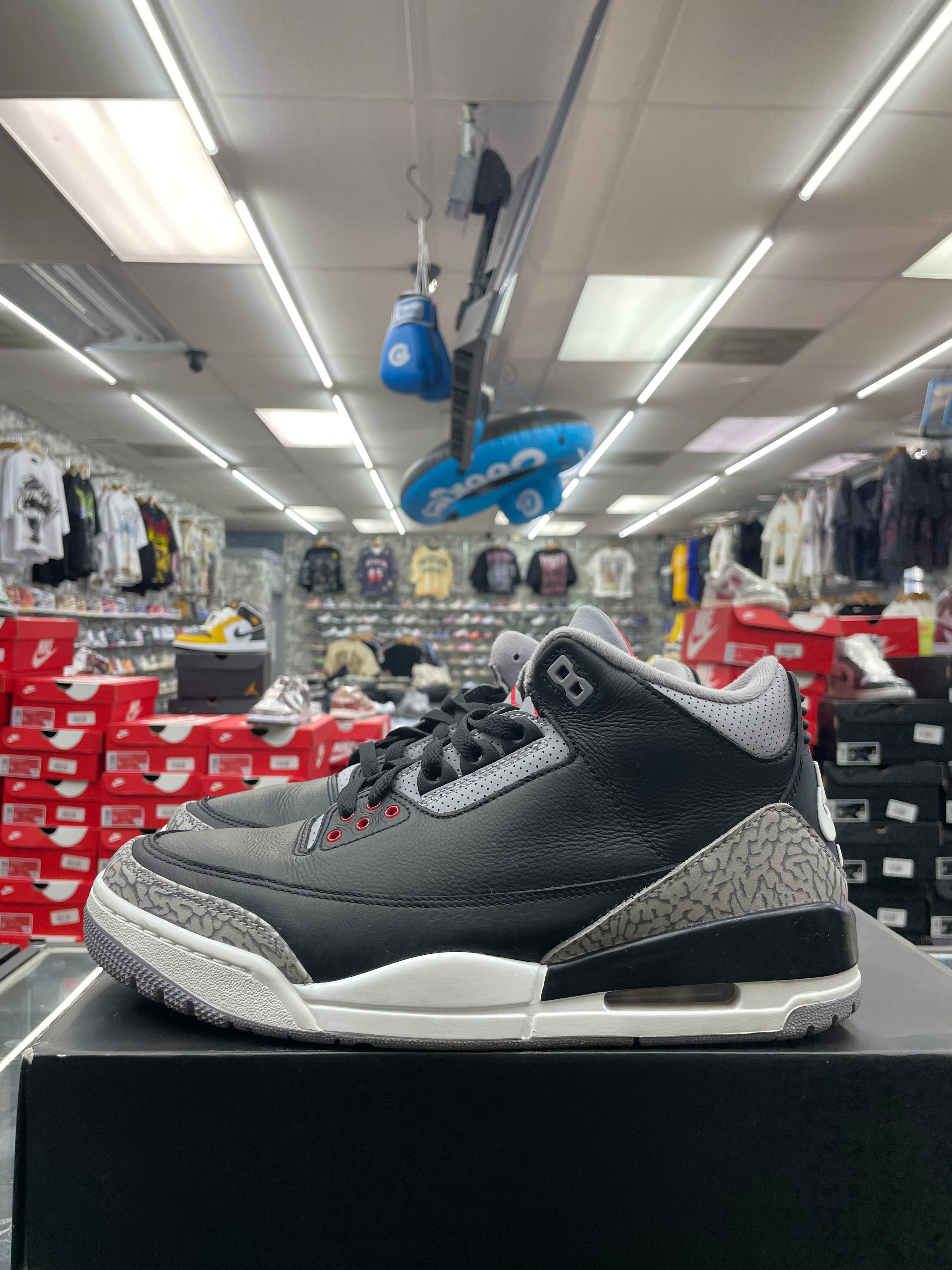 Air Jordan Retro 3 “Black Cement” *Size 9.5 Preowned*