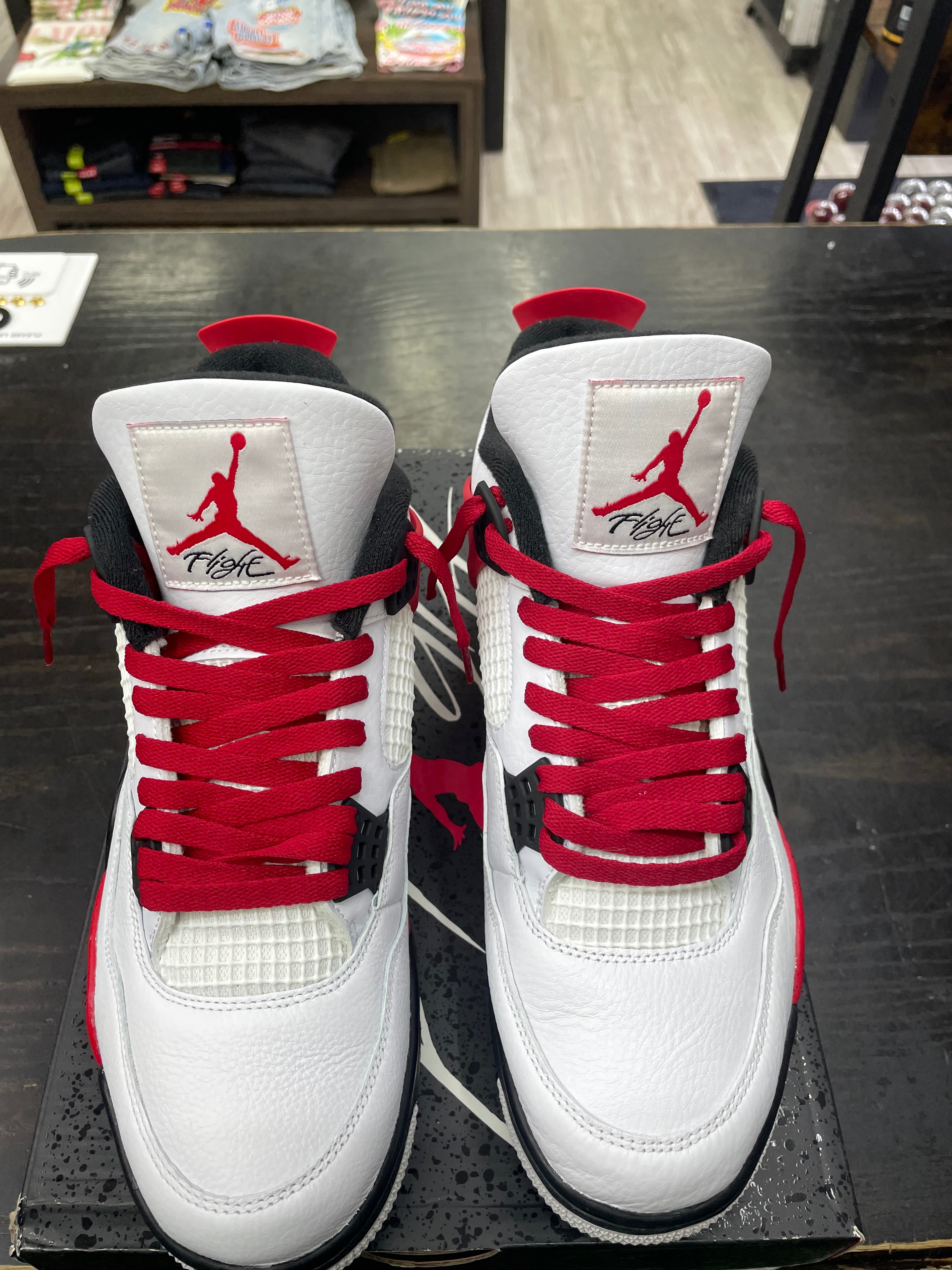 Air Jordan Retro 4 “Red Cement” *Size 10 Preowned*