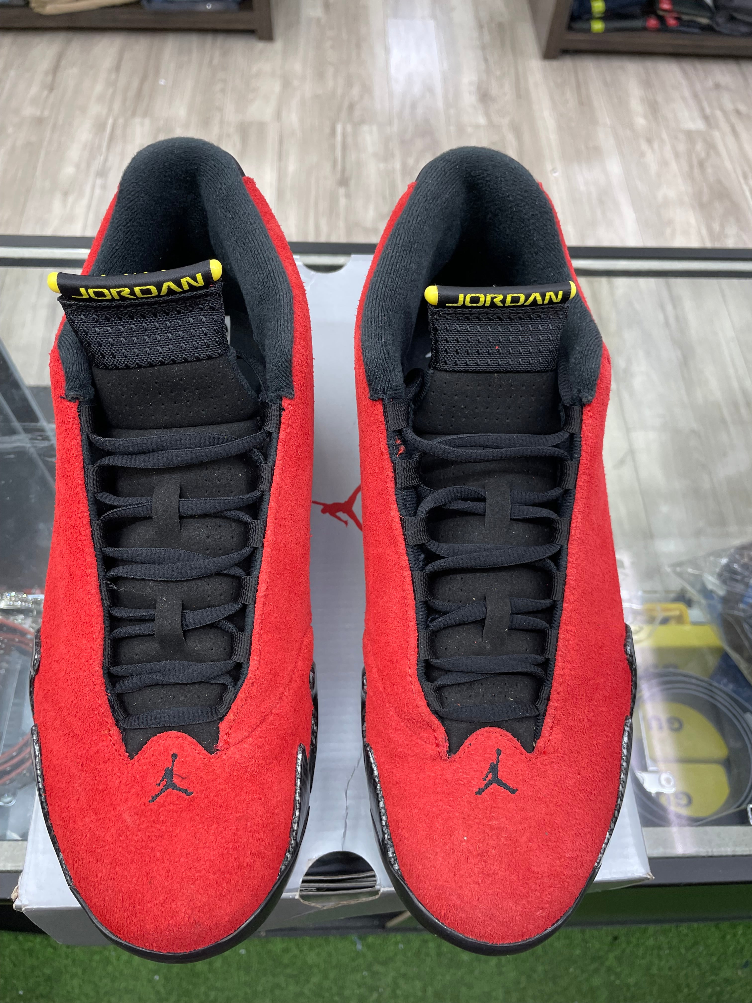 Air Jordan Retro 14 “ferrari” *Size 11.5 Preowned*