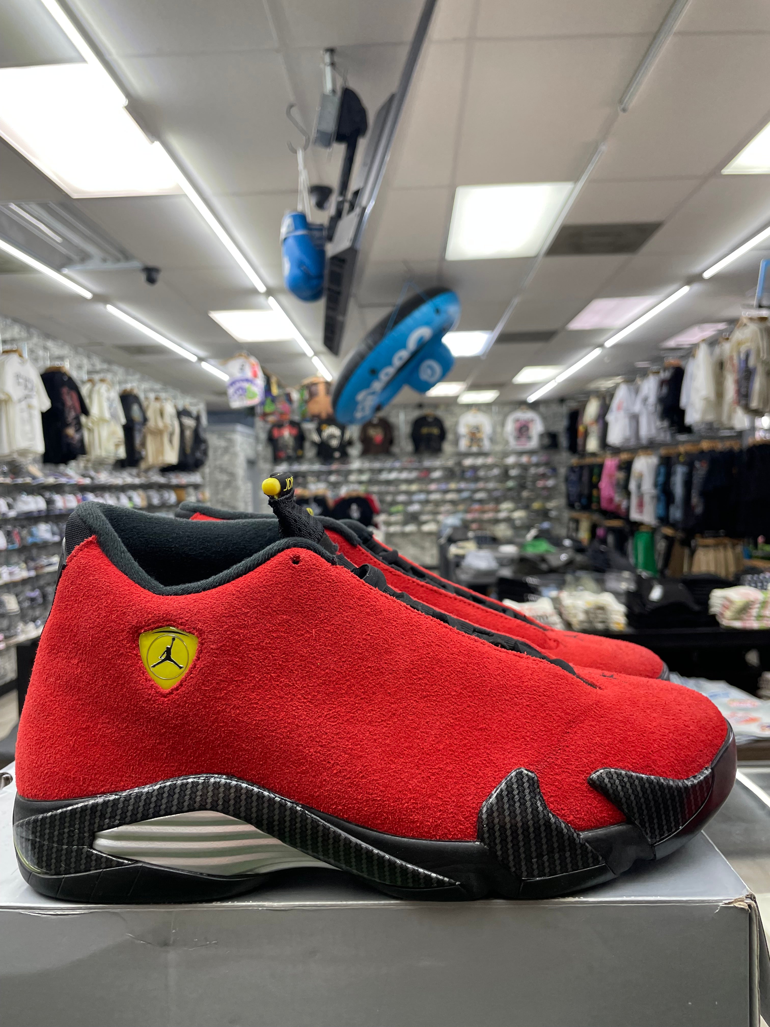 Air Jordan Retro 14 “ferrari” *Size 11.5 Preowned*