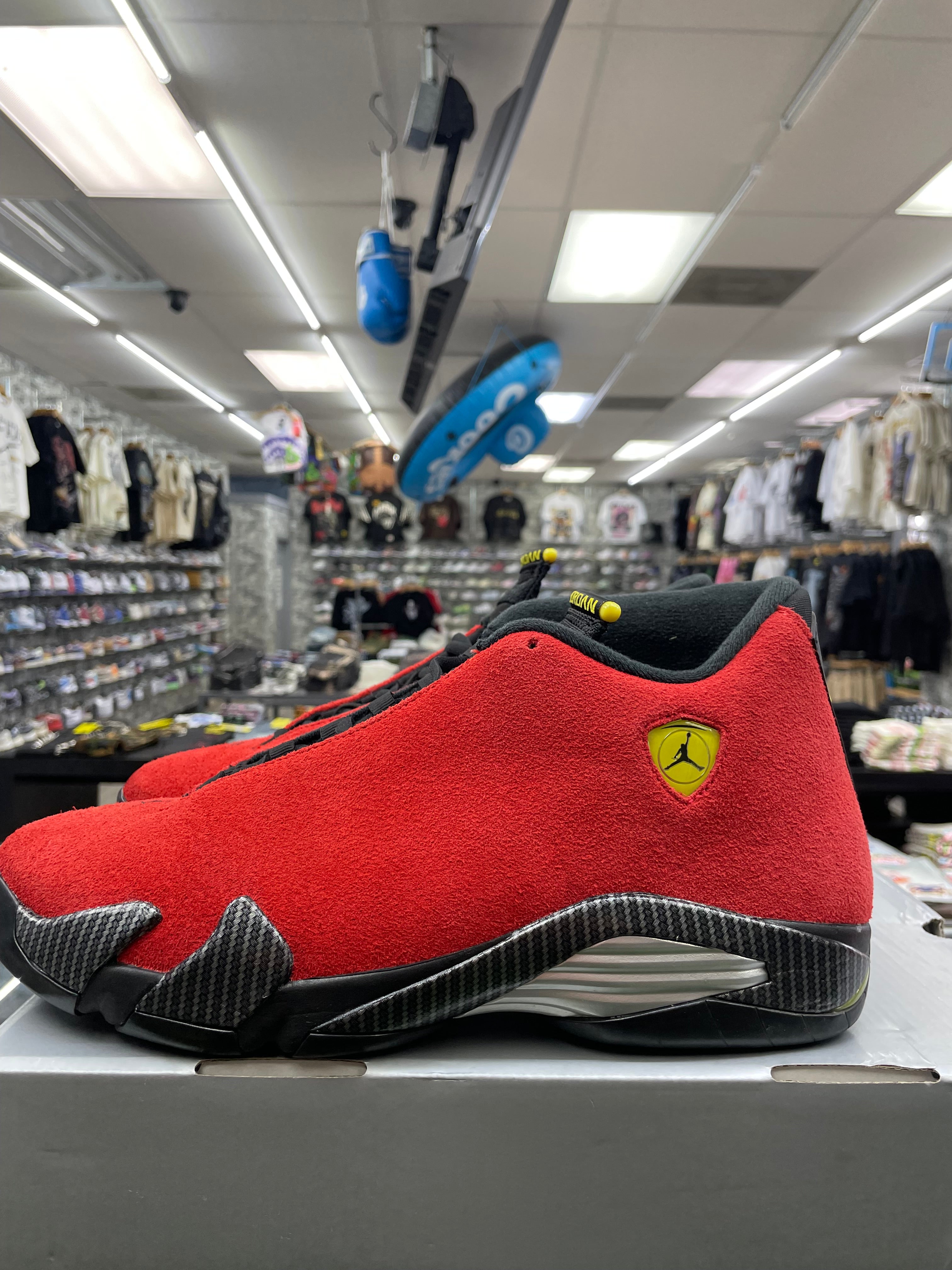 Air Jordan Retro 14 “ferrari” *Size 11.5 Preowned*