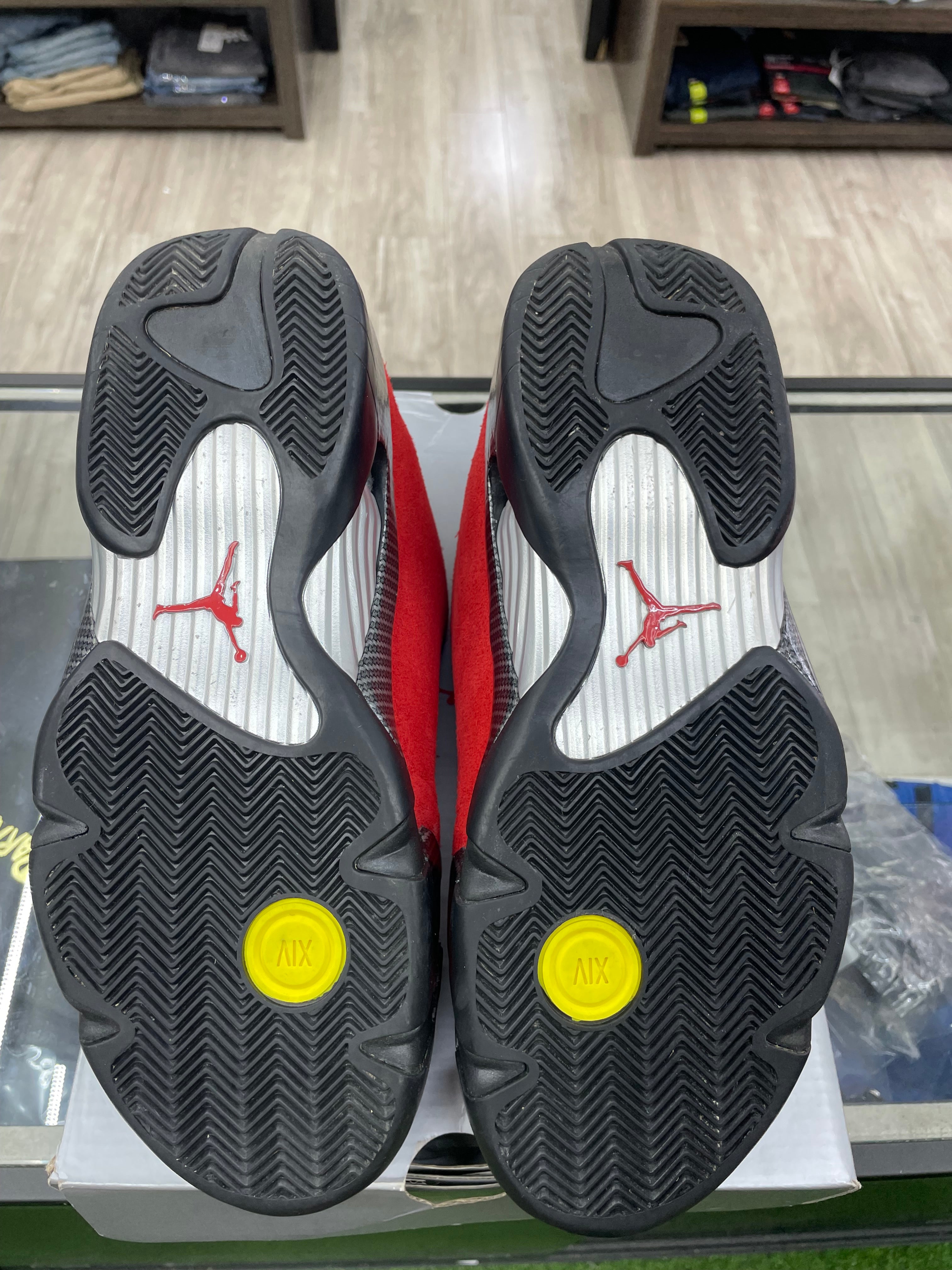 Air Jordan Retro 14 “ferrari” *Size 11.5 Preowned*