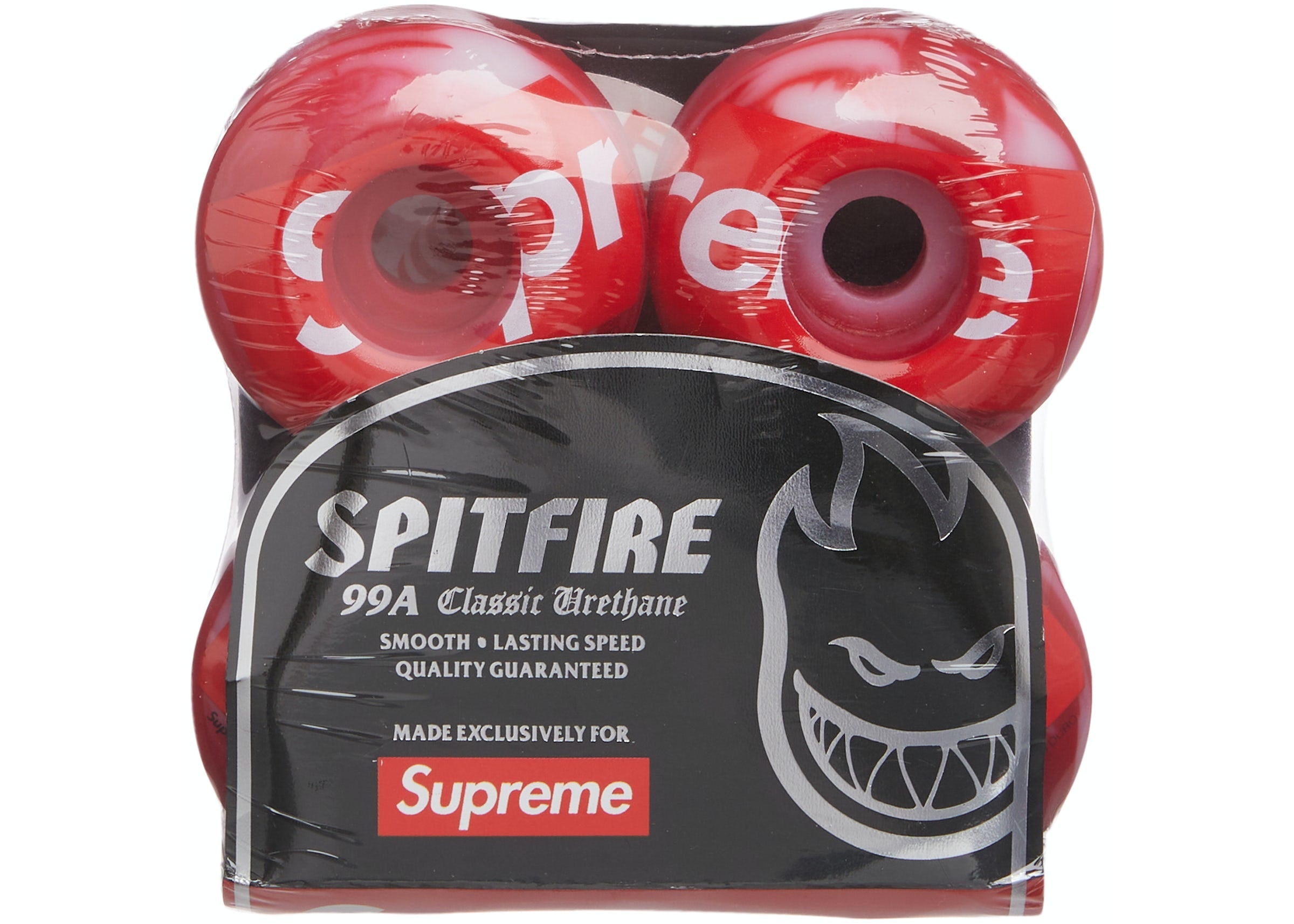 【新品】Supreme Spitfire shop wheels RED SUPREME SPITFIRE SHOP WHEELS (SET OF 4) RED 54mm FW22 Sealed