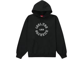 Supreme “Reverse Hooded Sweatshirt” (Black)