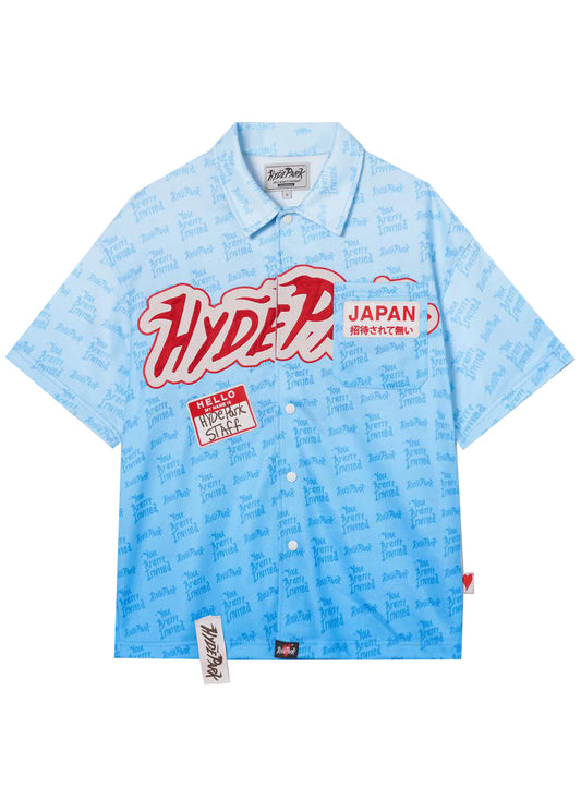 Hyde Park “Slap Tape Work Shirt” (Blue)
