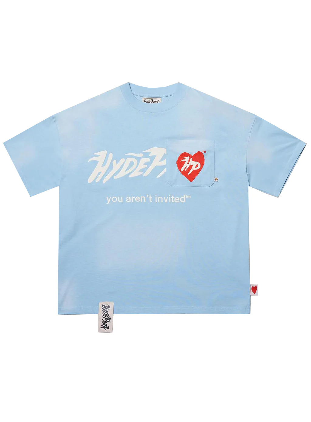 Hyde Park “Pockets Full Tee” (Baby Blue)