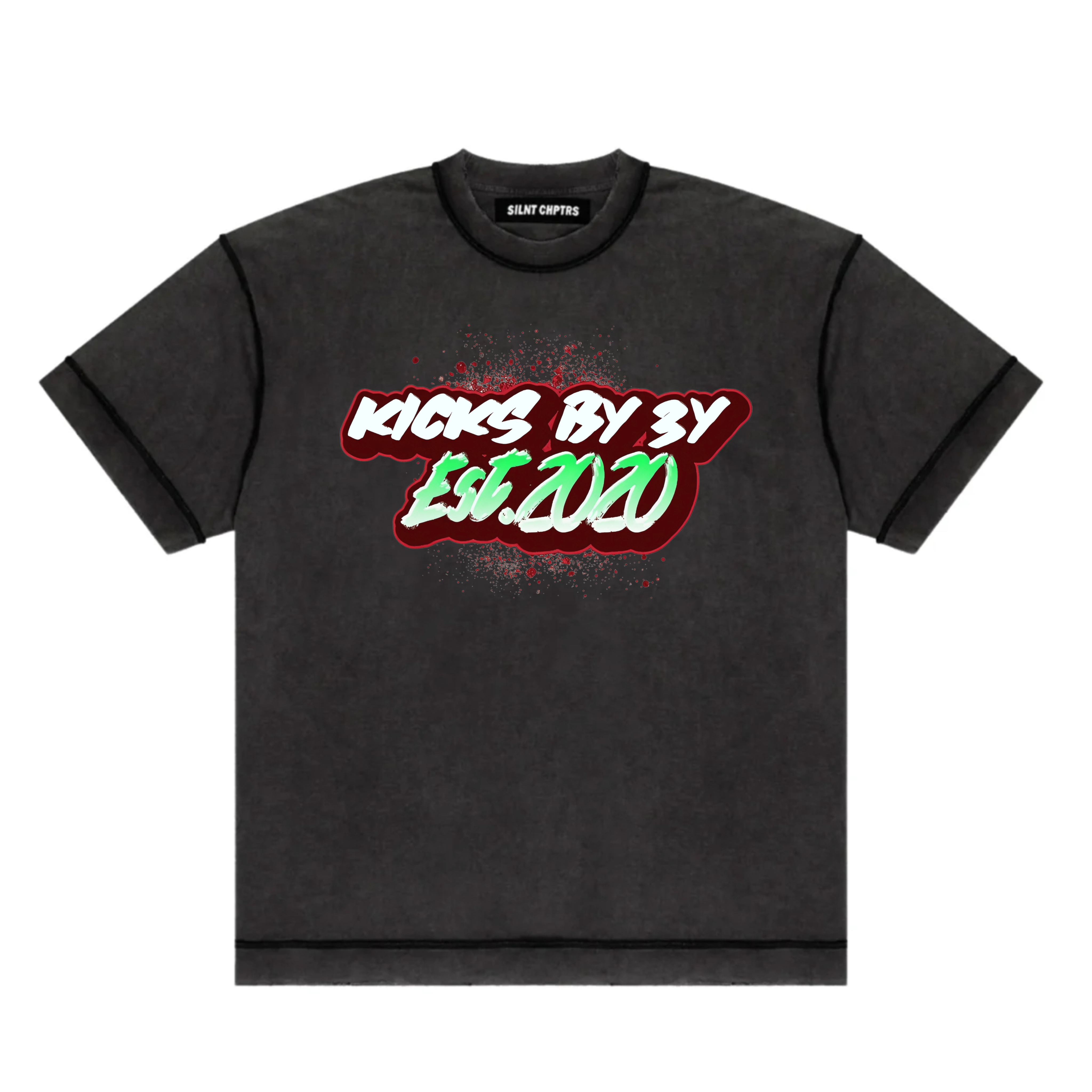 Kicksby3y “Basic Logo” Tee (Black)